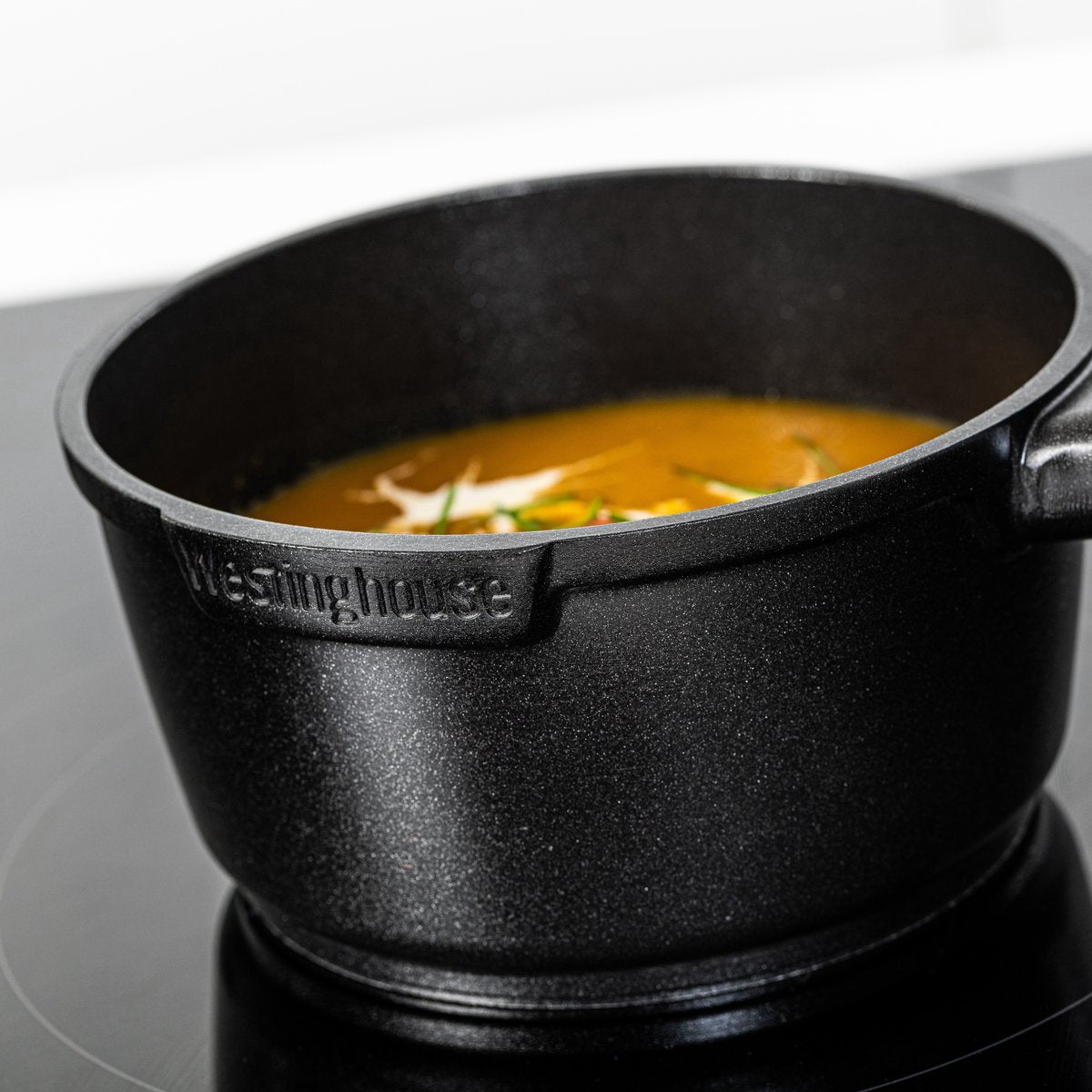 Westinghouse Performance Series - 14-delige Pannenset - Zwart - Complete pannenset