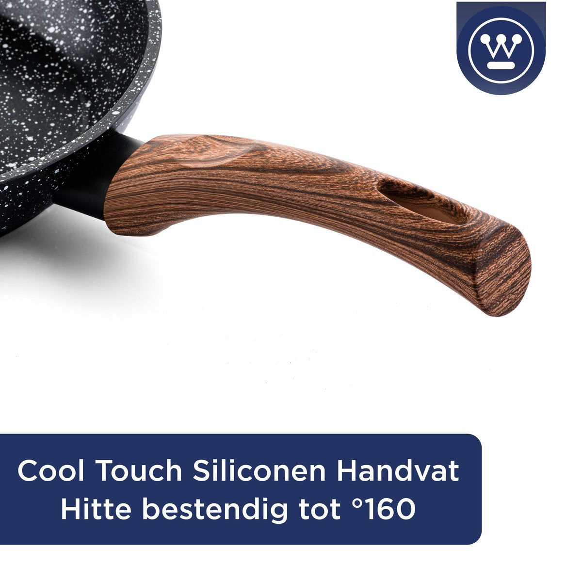 Westinghouse Pannenset - Speciale Editie Wokpan 30cm + Koekenpan 30cm + Braadpan 28cm