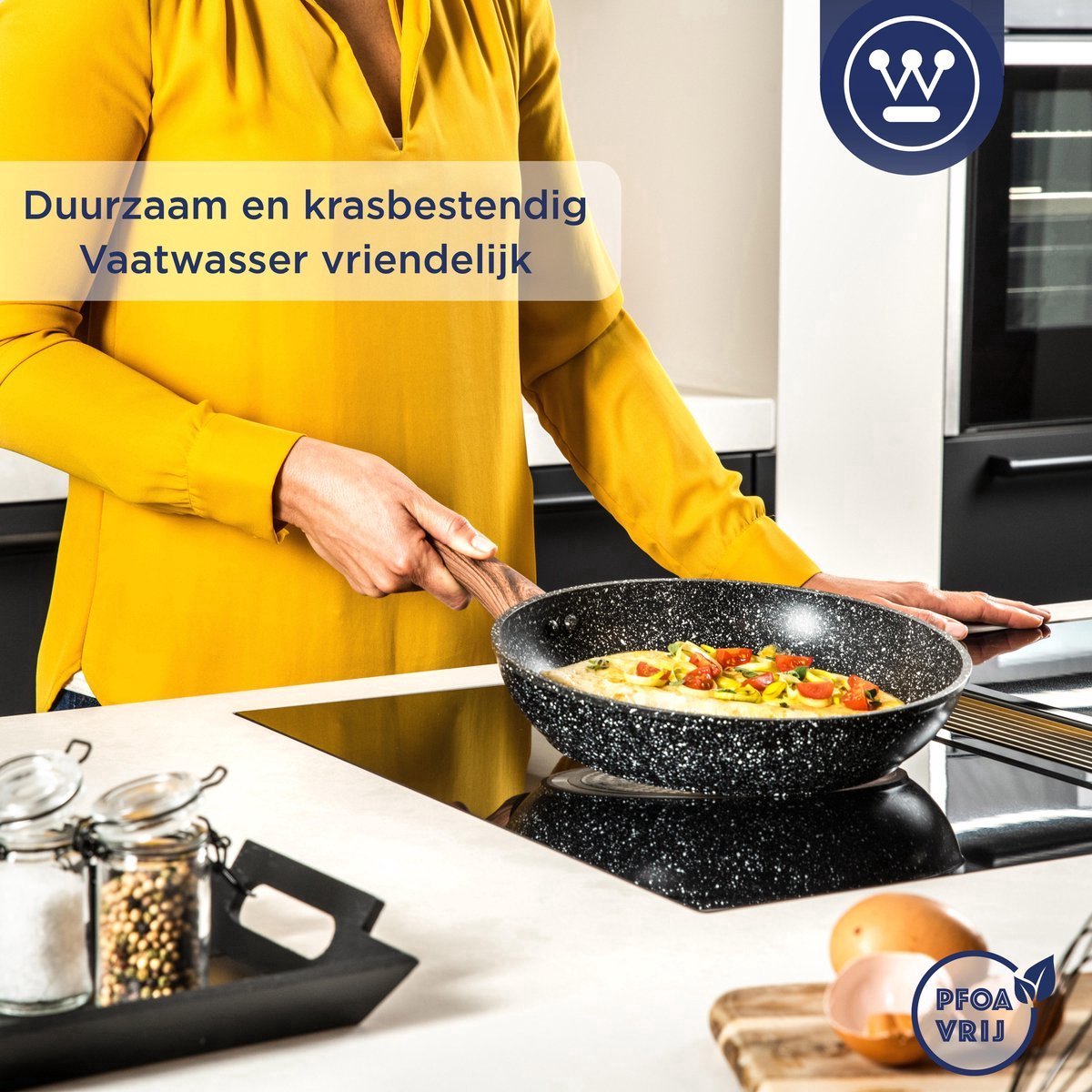 Westinghouse Pannenset - Koekenpan 20cm + Koekenpan 24cm -Speciale Editie