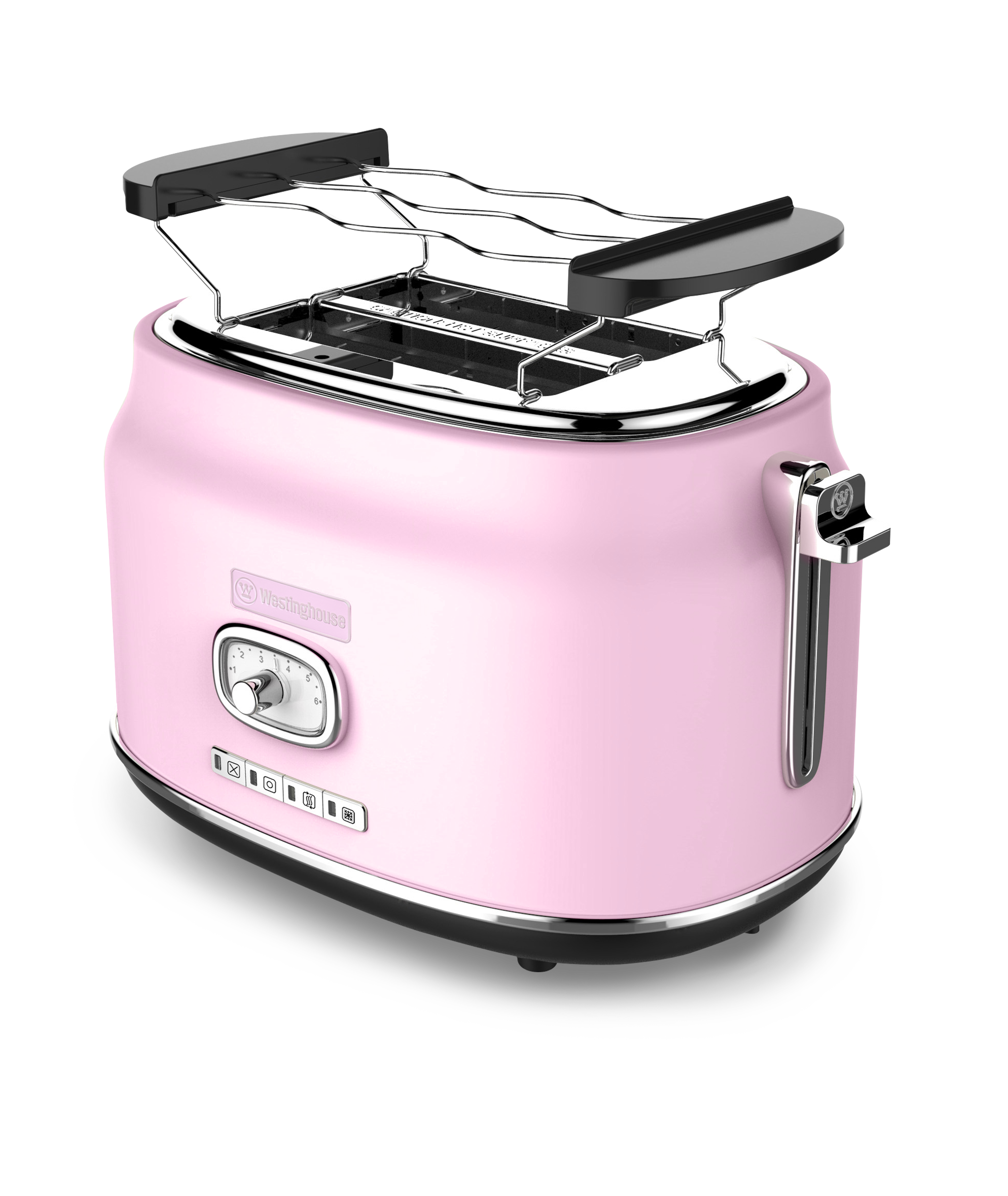 Retro Serie - 2 Slice Toaster -815W - Pink