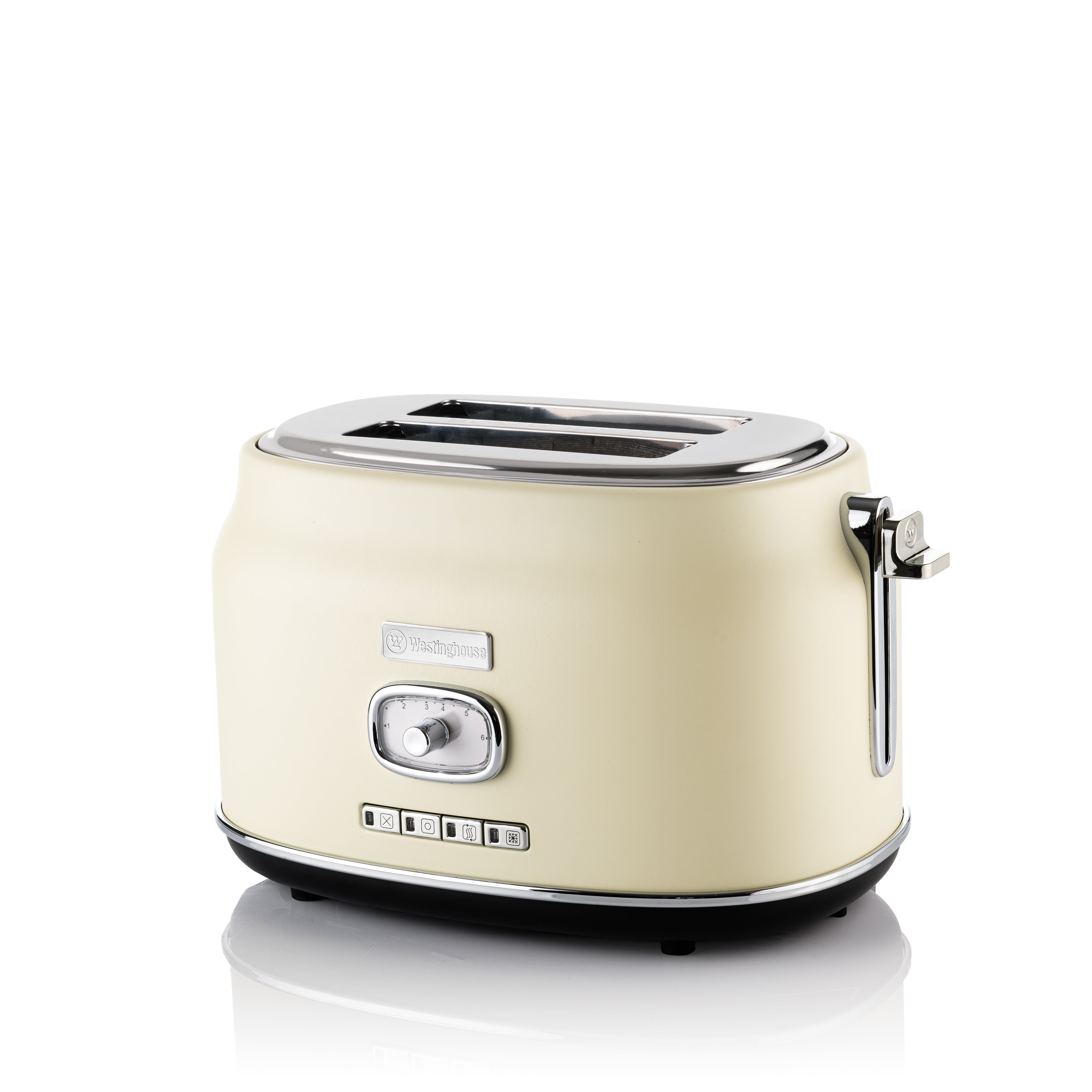 Westinghouse Retro Toaster - 2 Scheiben - Weiß