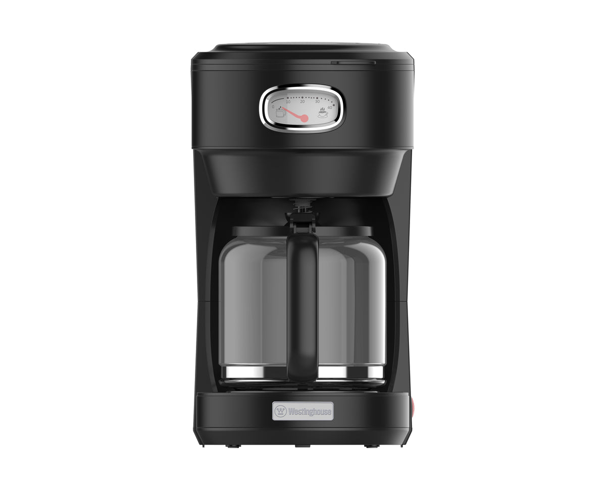 Westinghouse Retro Coffee Maker - Filter Coffee Machine - Black –  Megaprojects