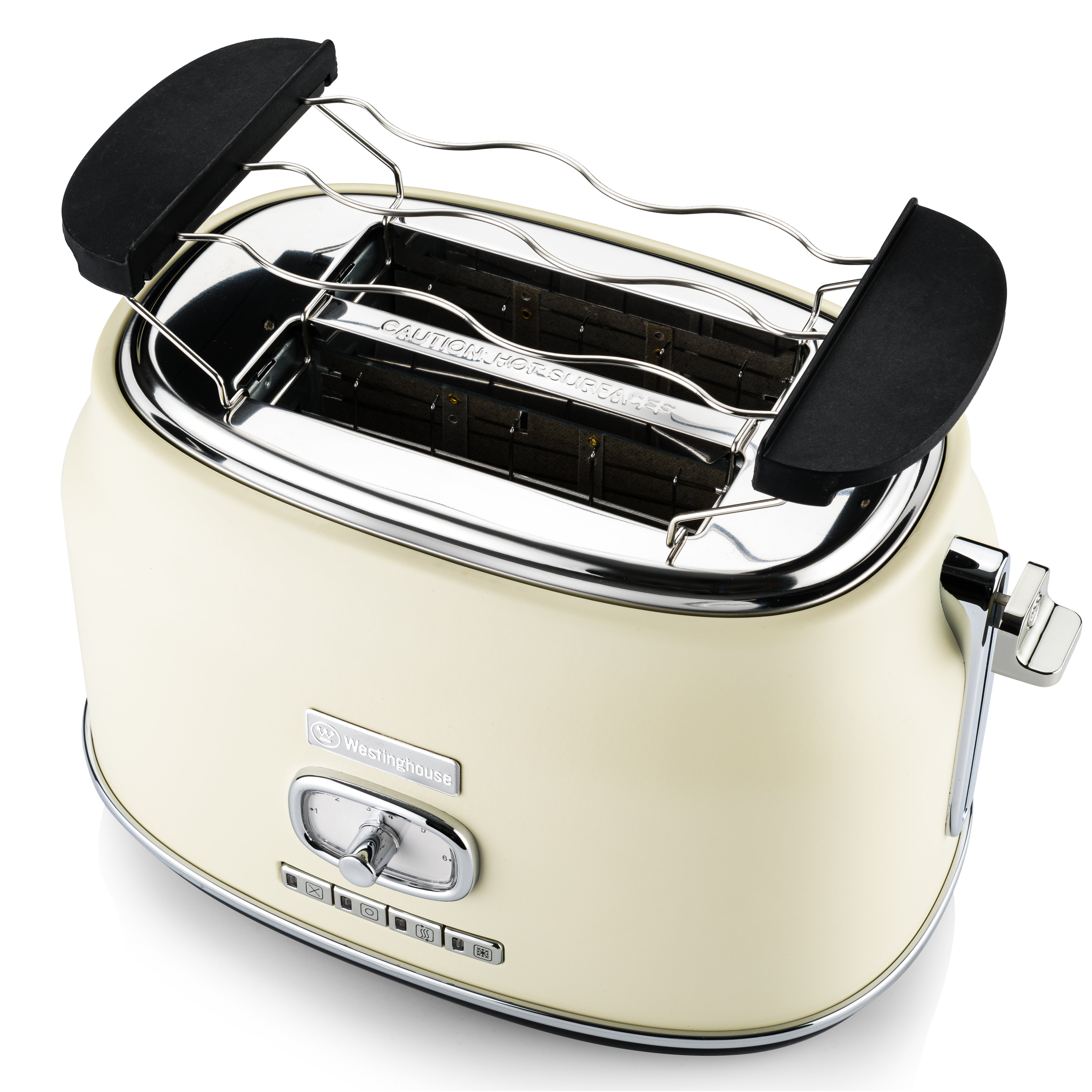 Westinghouse Retro Toaster - 2 Scheiben - Weiß
