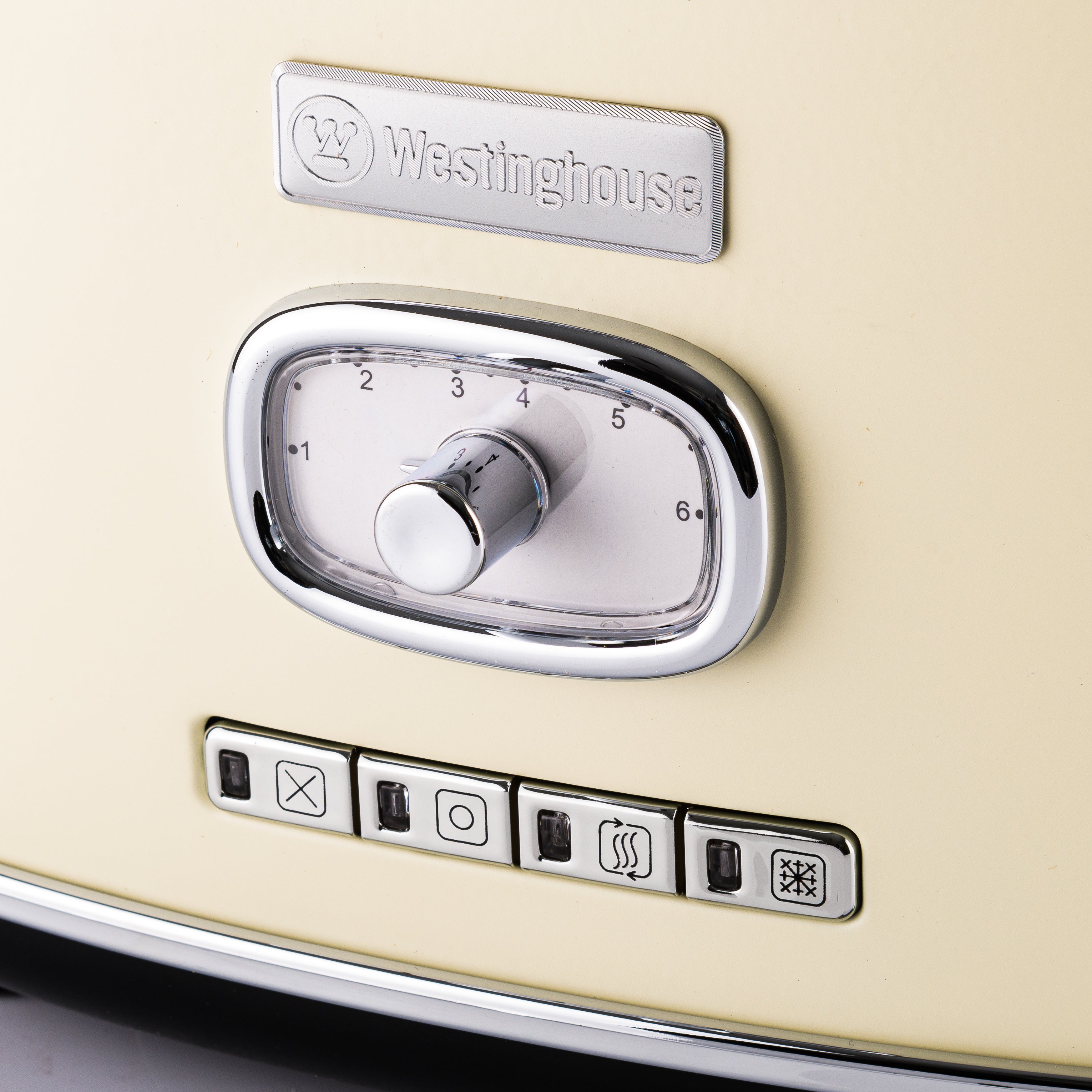 Westinghouse Retro Toaster - 2 Scheiben - Weiß