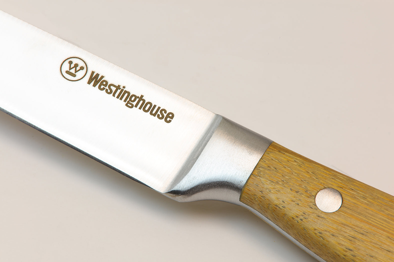 Westinghouse - Cuchillo de oficina 13 cm - Bambú