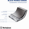 Black Marble Serie - Low Casserole w. Glass Lid - Ø32cm