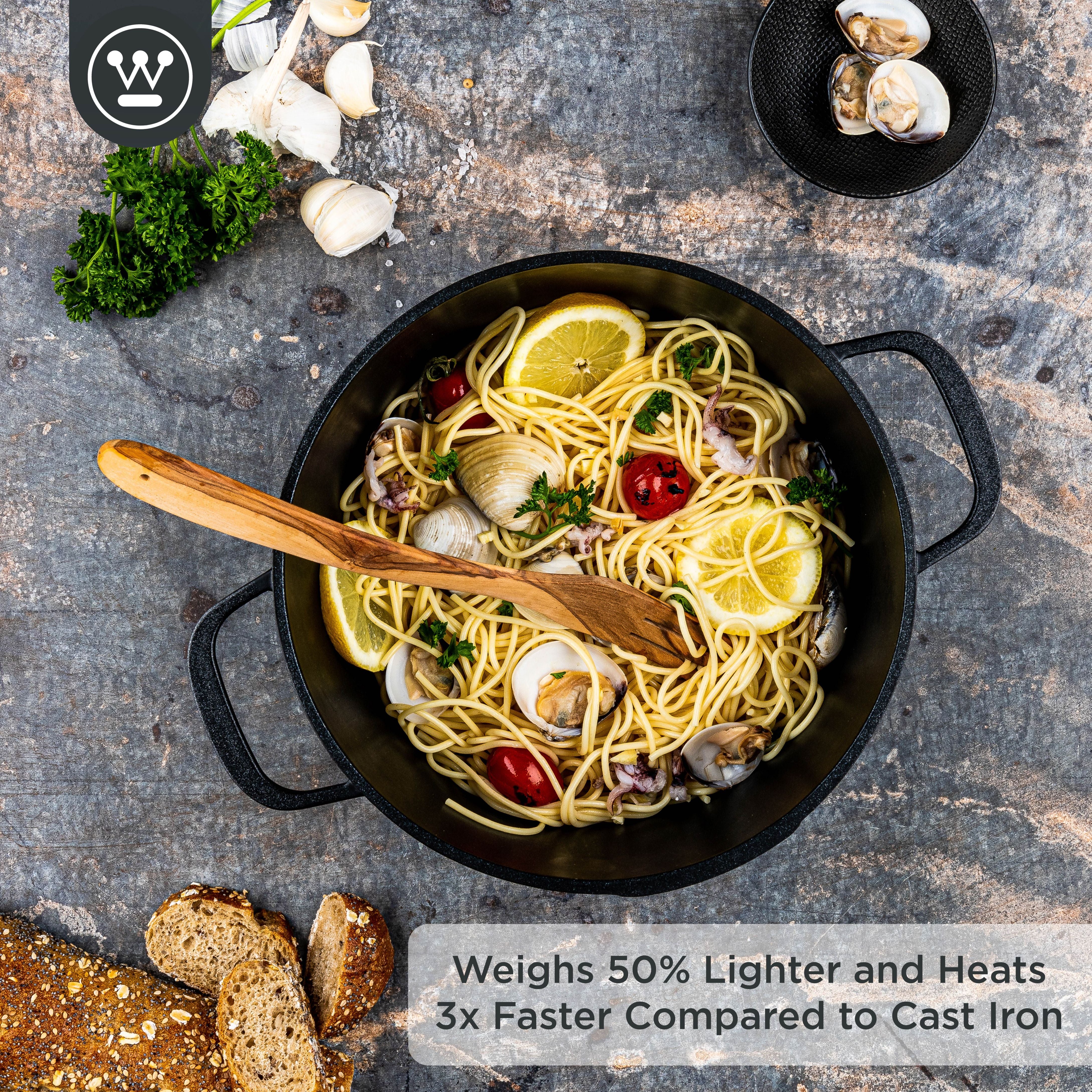 Westinghouse Performance Series Casserole à induction - 28cm - Noir