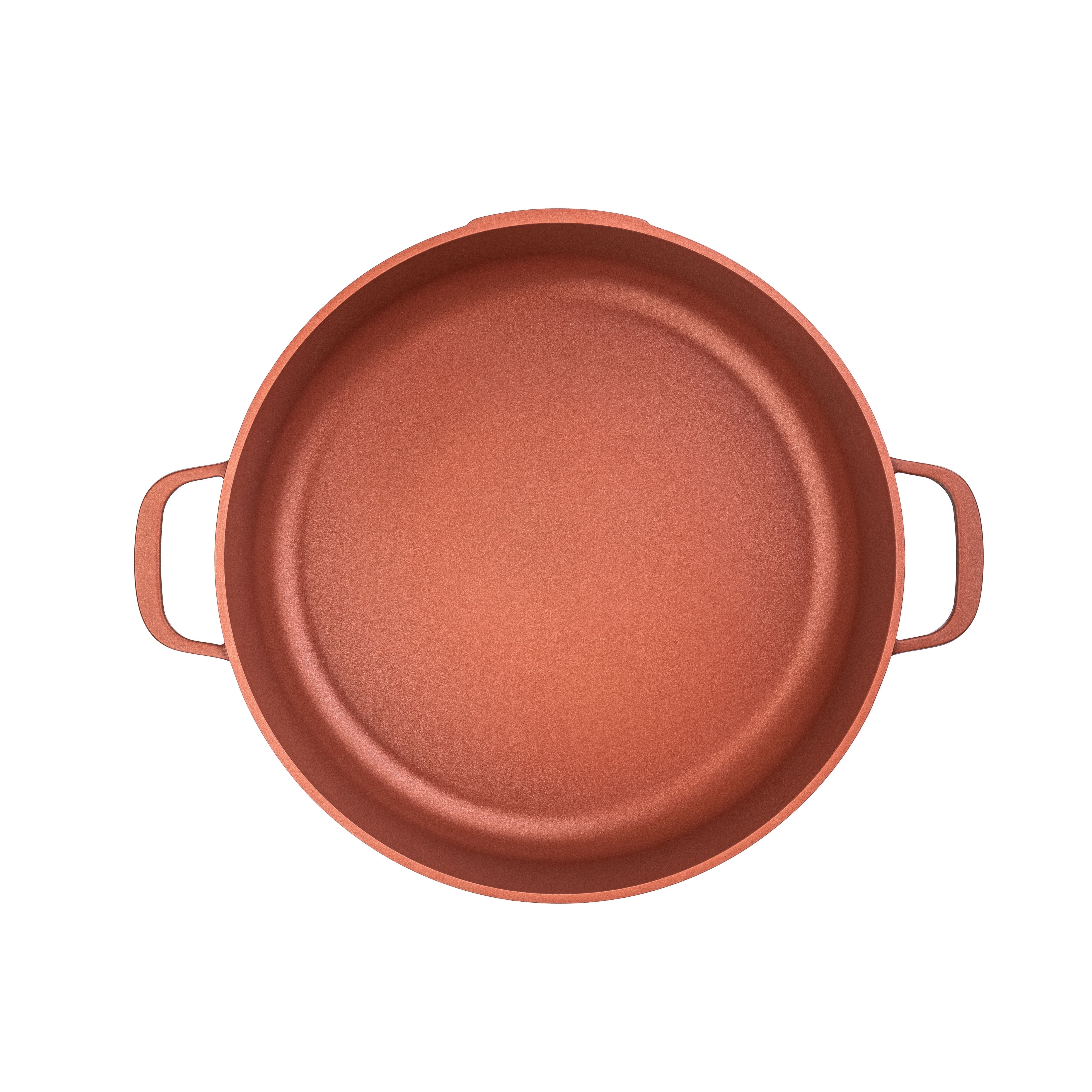 Westinghouse Performance Series Cacerola Induccion - 24 cm Cazuela Antiadherente - Rojo