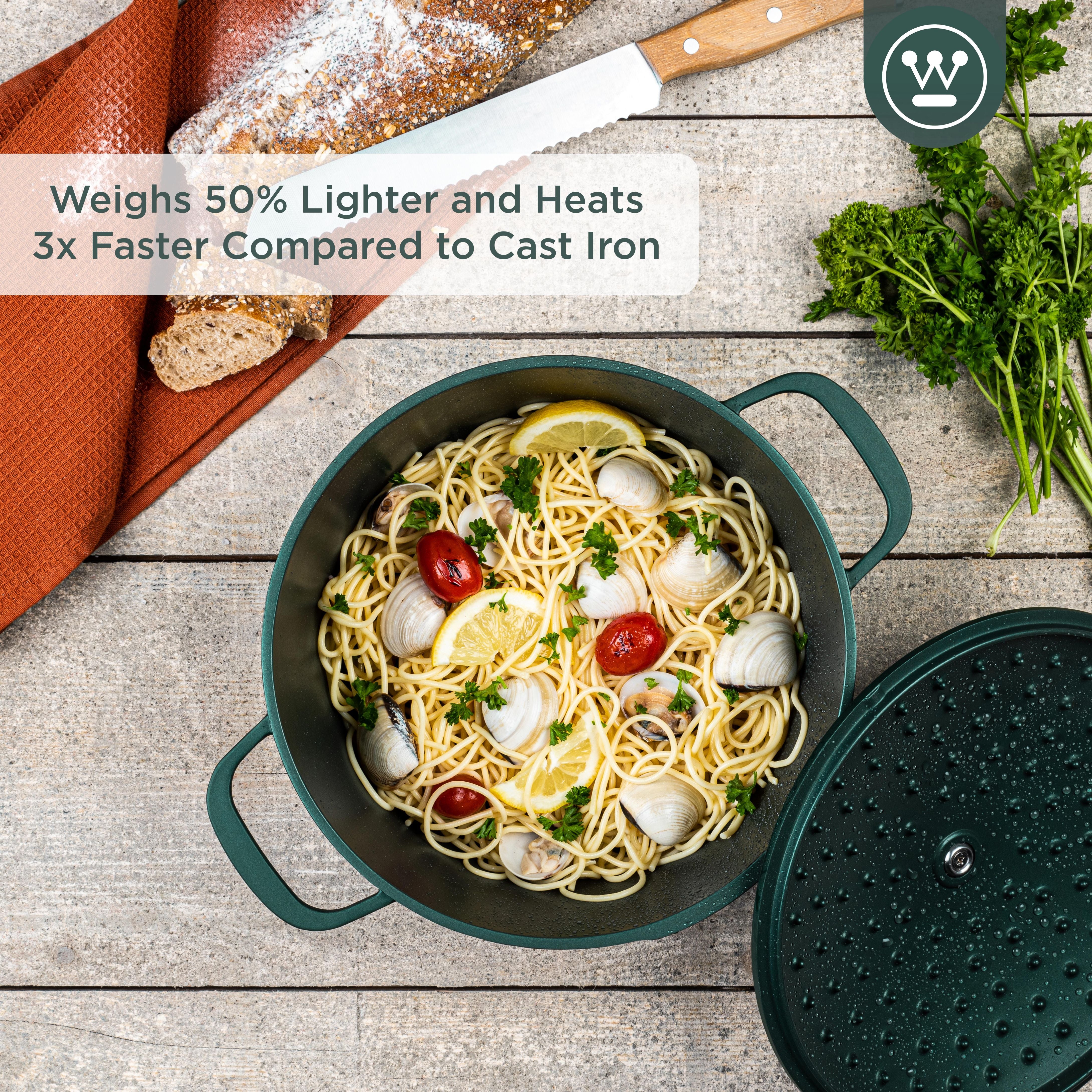 Westinghouse Performance Series Casserole à induction - 24cm - Vert