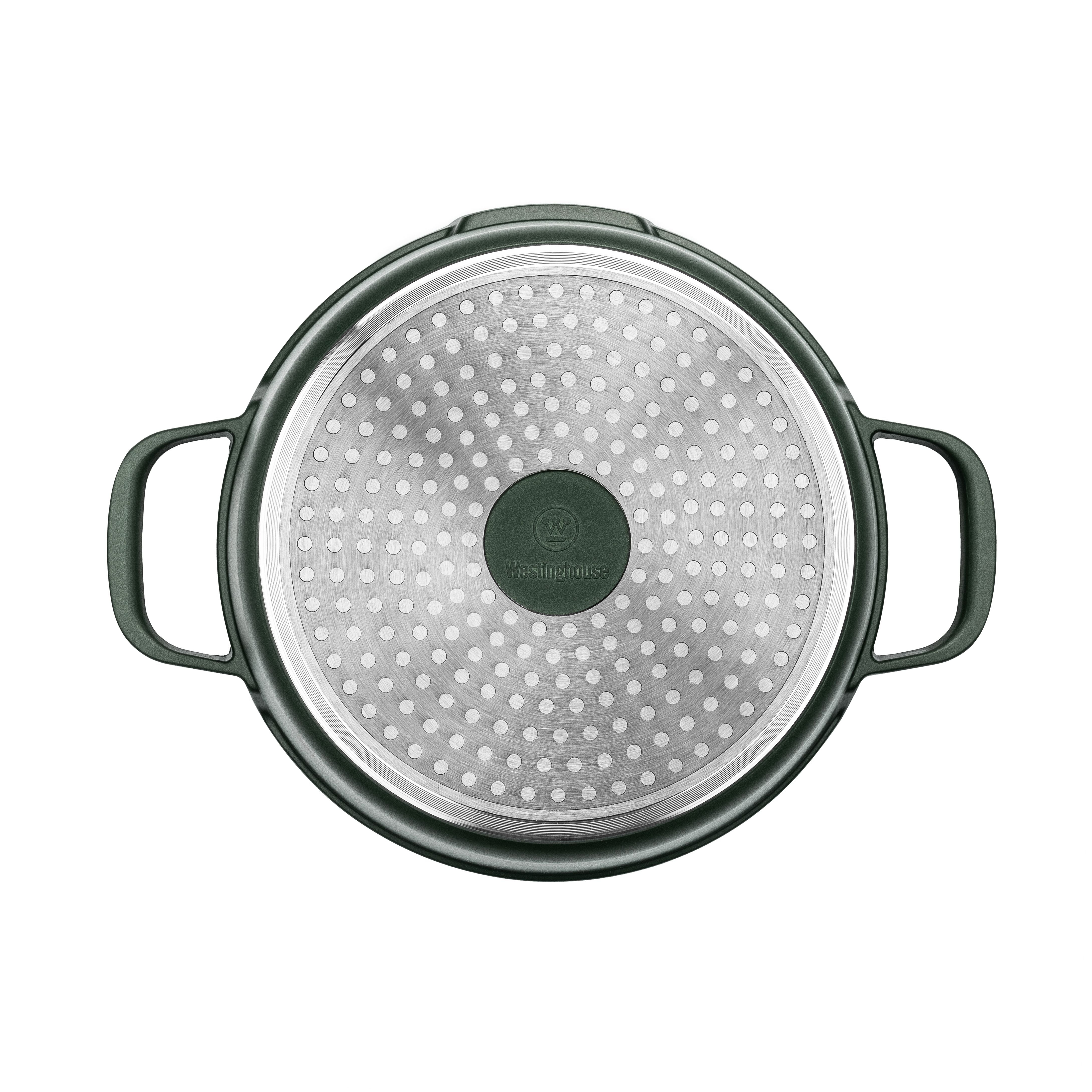 Westinghouse Performance Series Cacerola Induccion - 28cm Cazuela Antiadherente - Verde