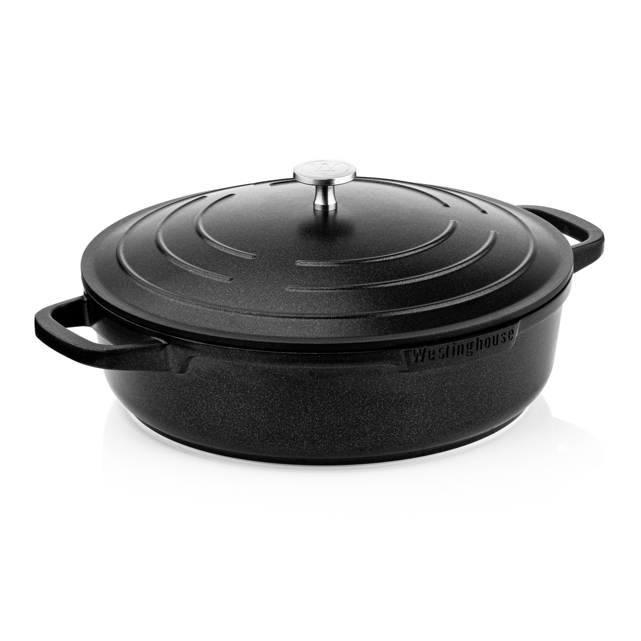 Performance Serie - Low Casserole w. Lid - Ø28cm - Black