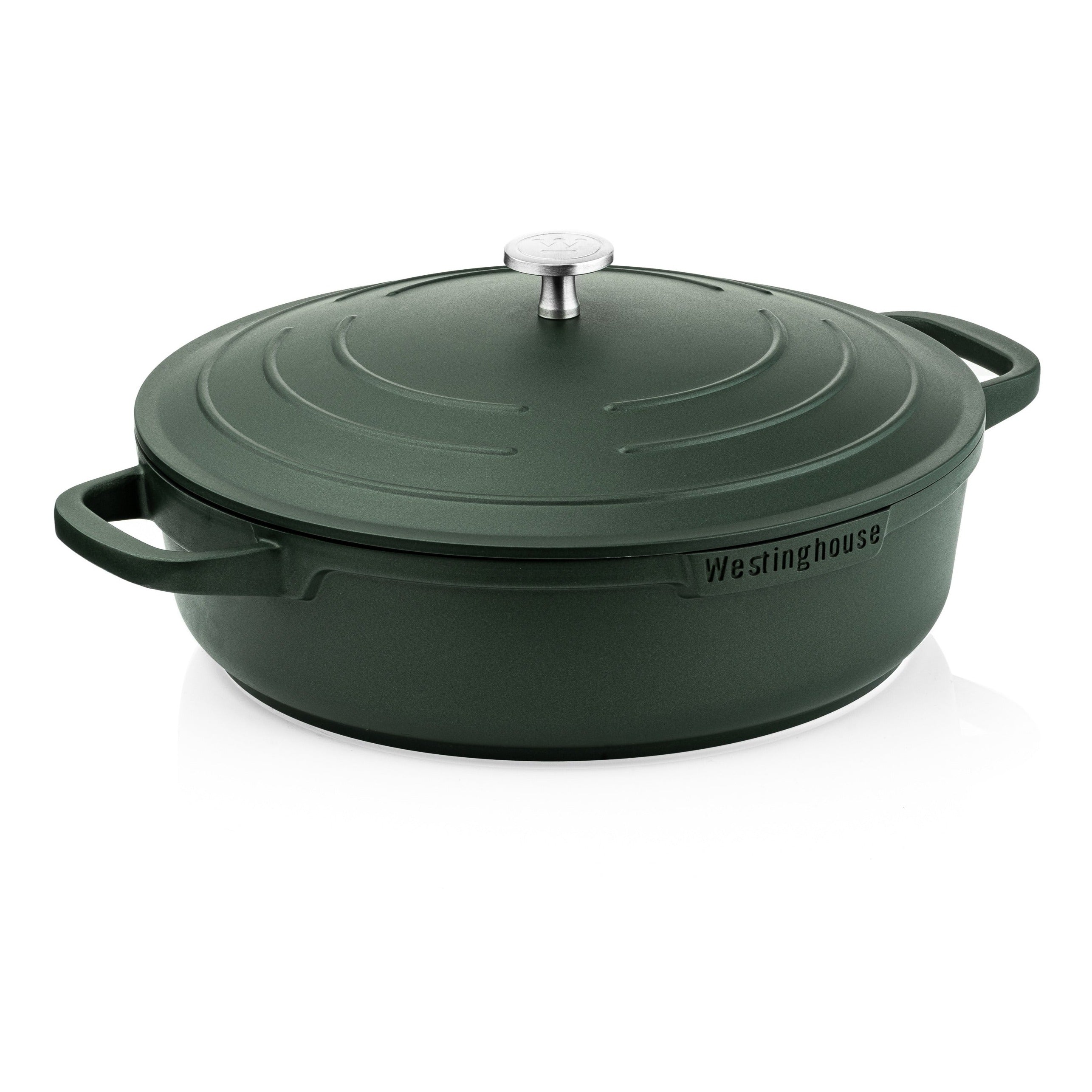 Performance Serie - Low Casserole w. Lid - Ø28cm - Green