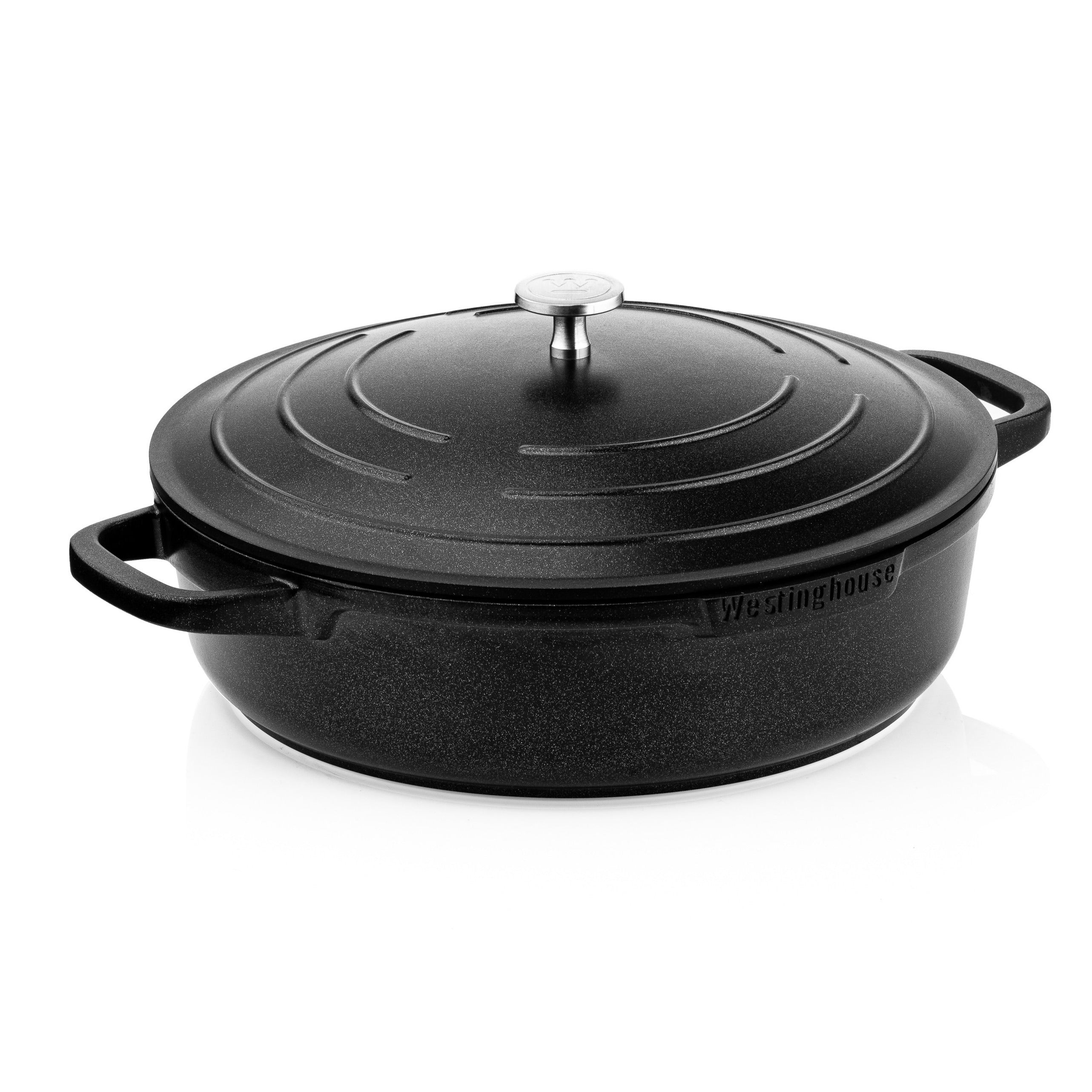 Westinghouse Performance Series Cacerola Baja - 32 cm Cazuelas Induccion - Nero