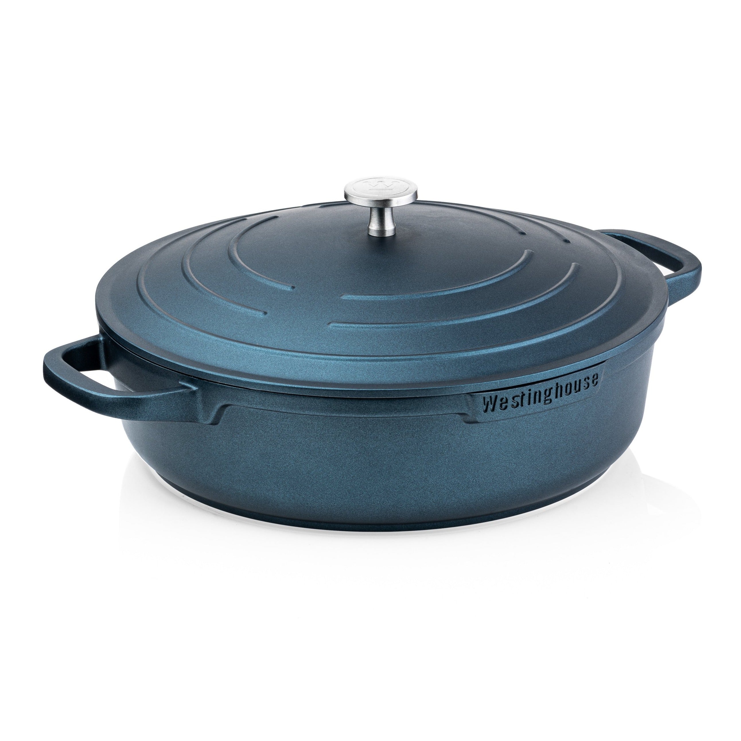 Performance Serie - Low Casserole w. Lid - Ø32cm - Blue