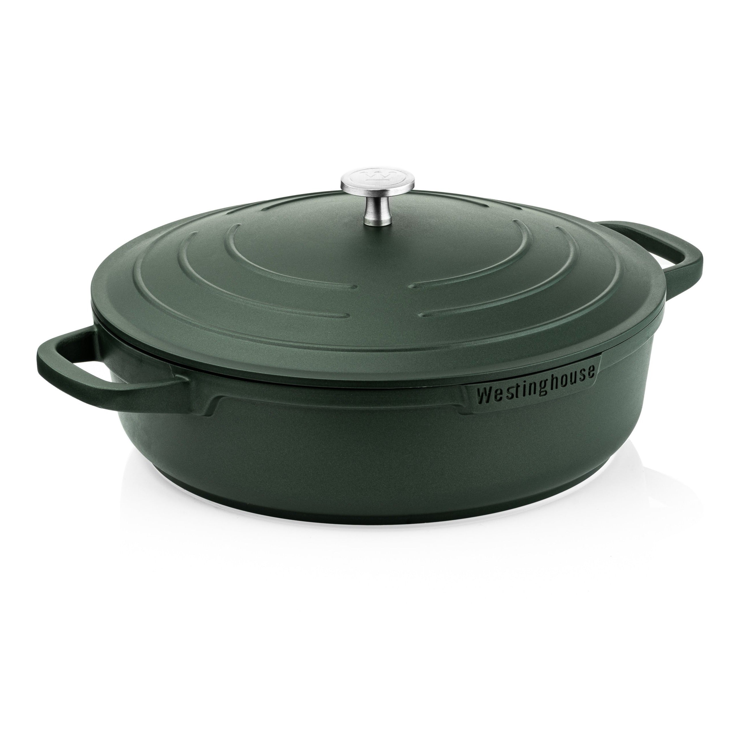 Performance Serie - Low Casserole w. Lid - Ø32cm - Green