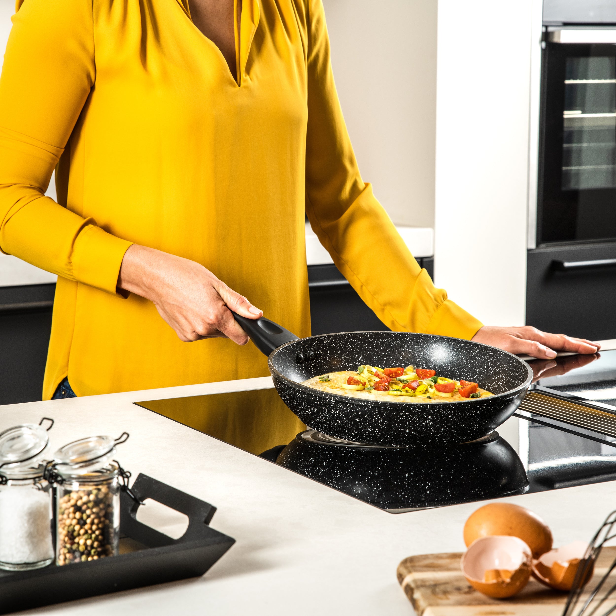 Black Marble Serie - Frying Pan - Ø20cm