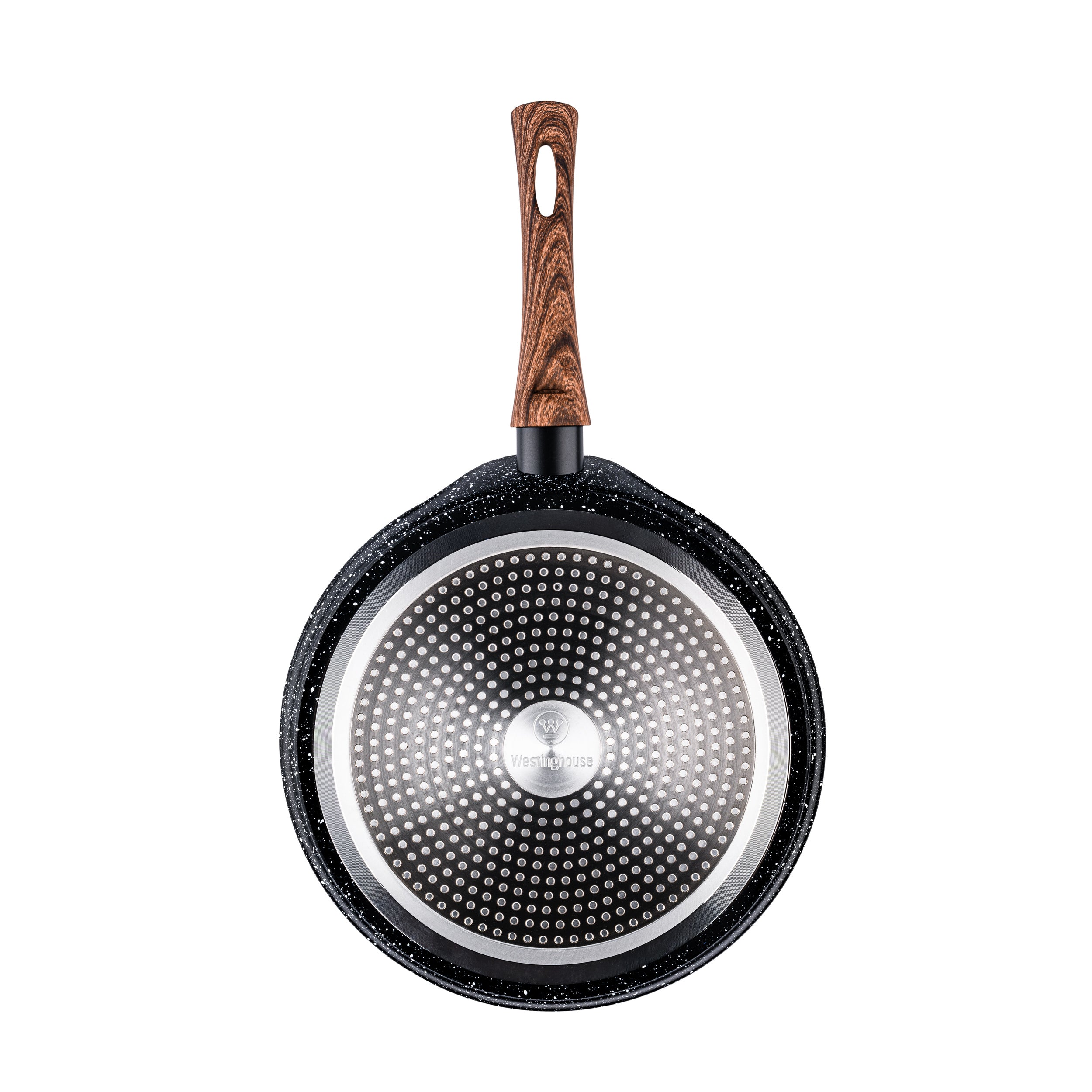 Westinghouse Sartén para tortitas 28 cm - Madera de mármol negro