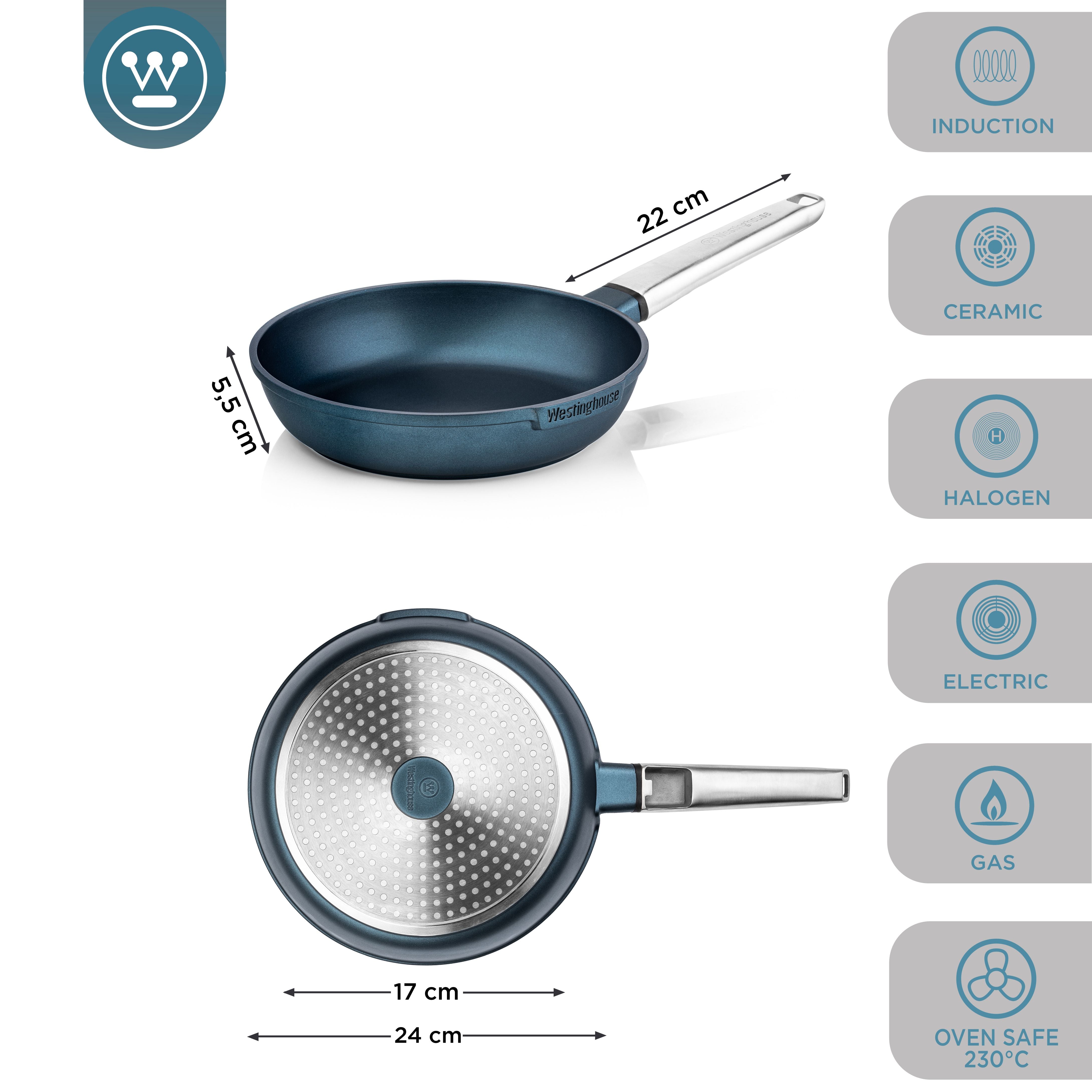 Performance Serie - Frying Pan - Ø24cm - Blue