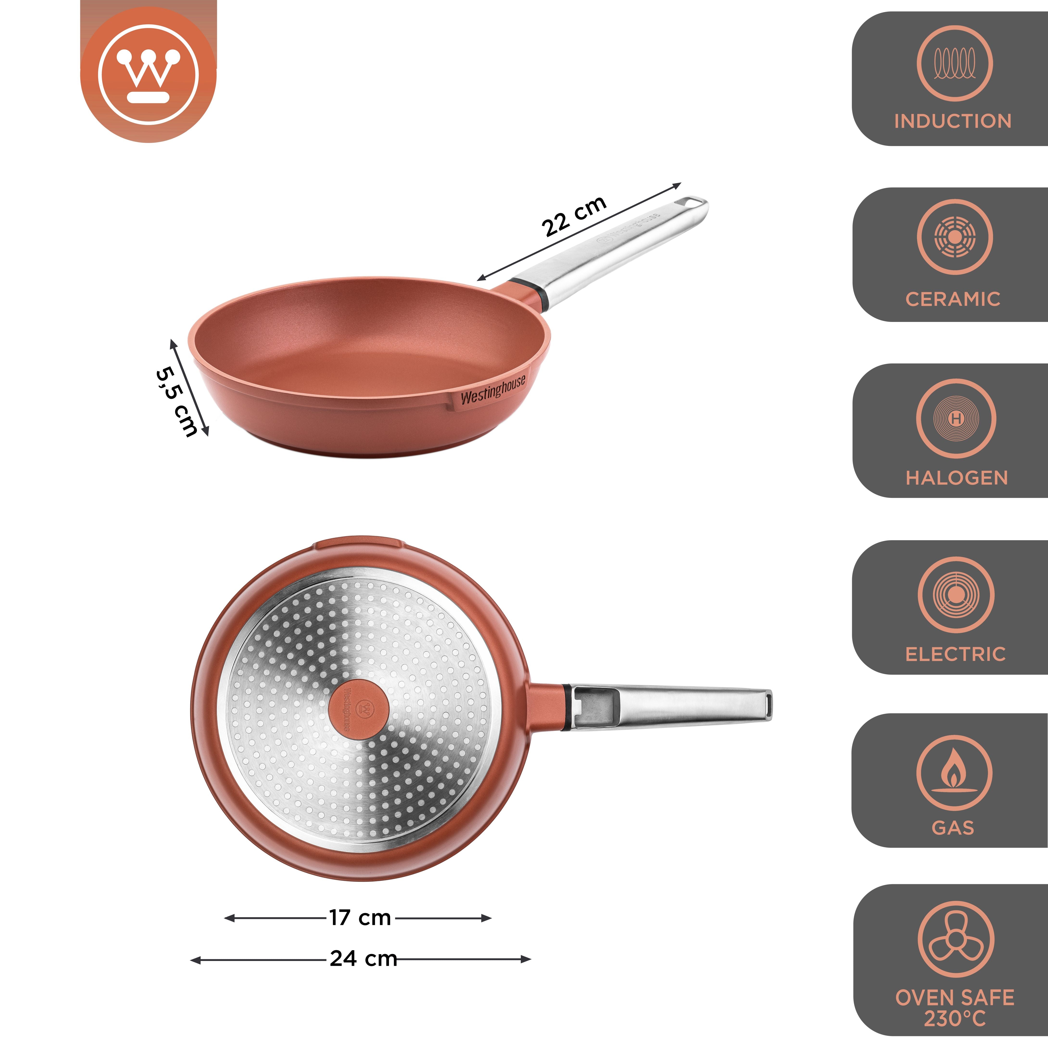 Performance Serie - Frying Pan - Ø24cm - Red