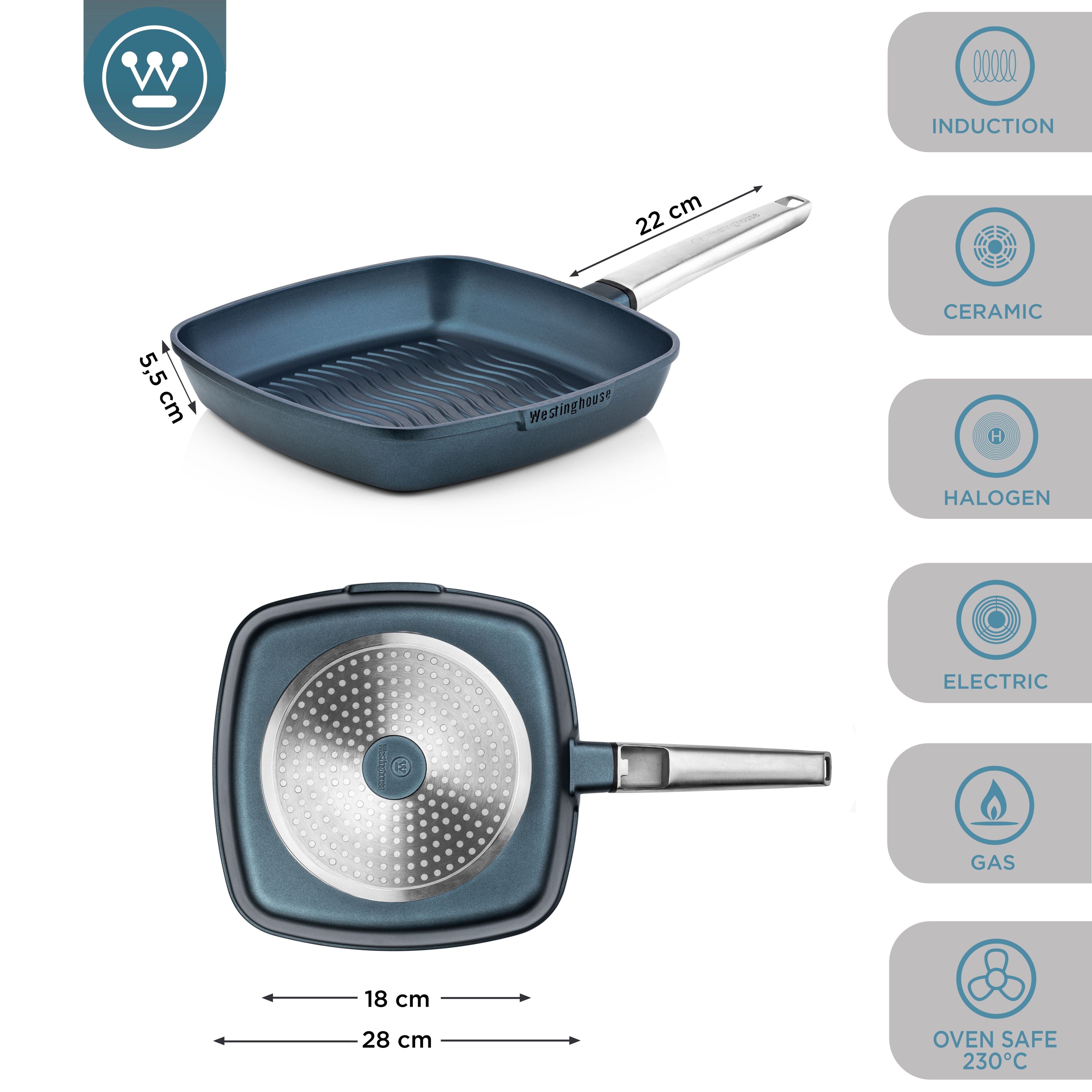 Performance Serie - Grillpan - Ø28cm - Blue
