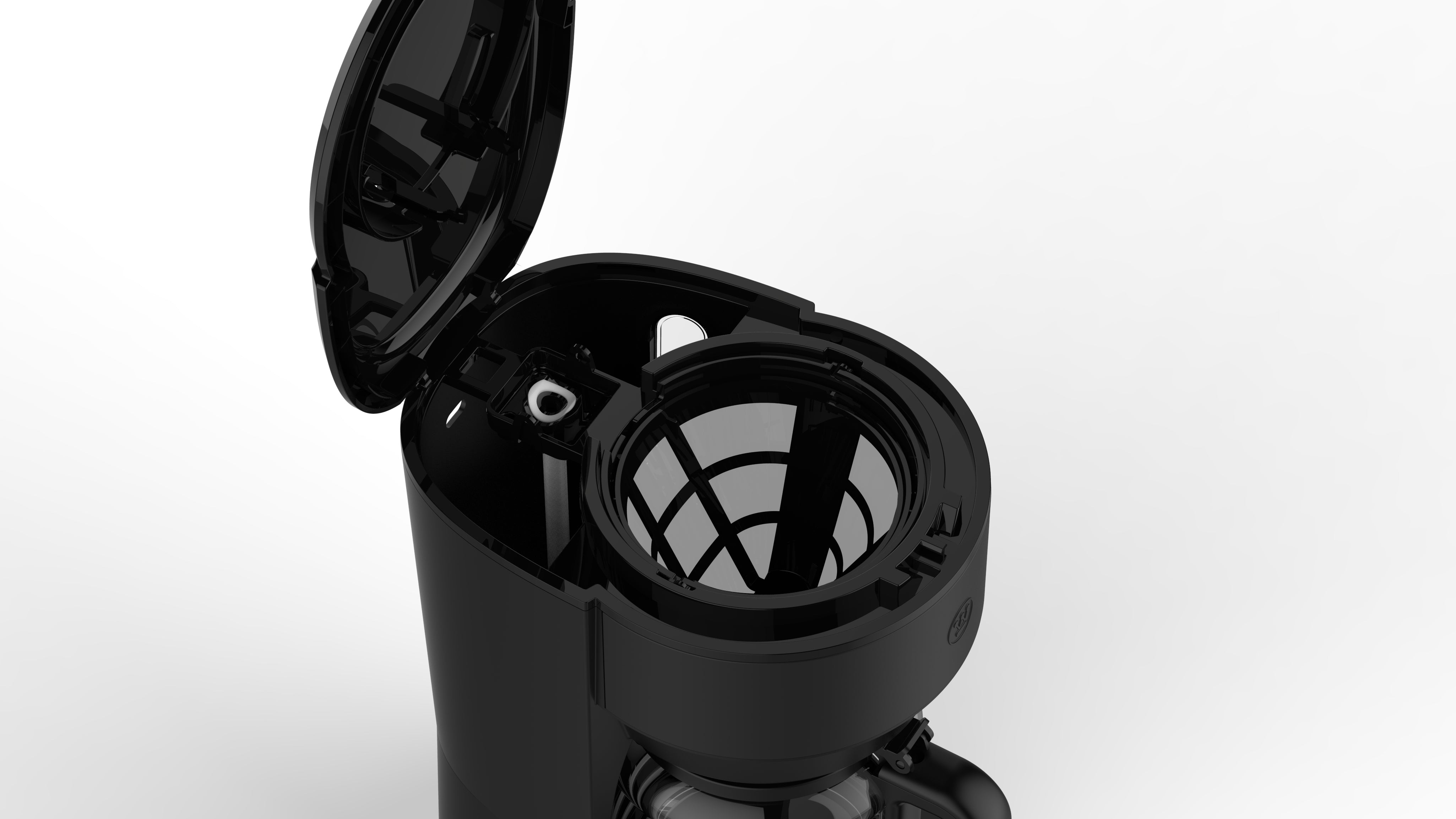 Westinghouse Basic Máquina de café - Cafetera de filtro - Negro