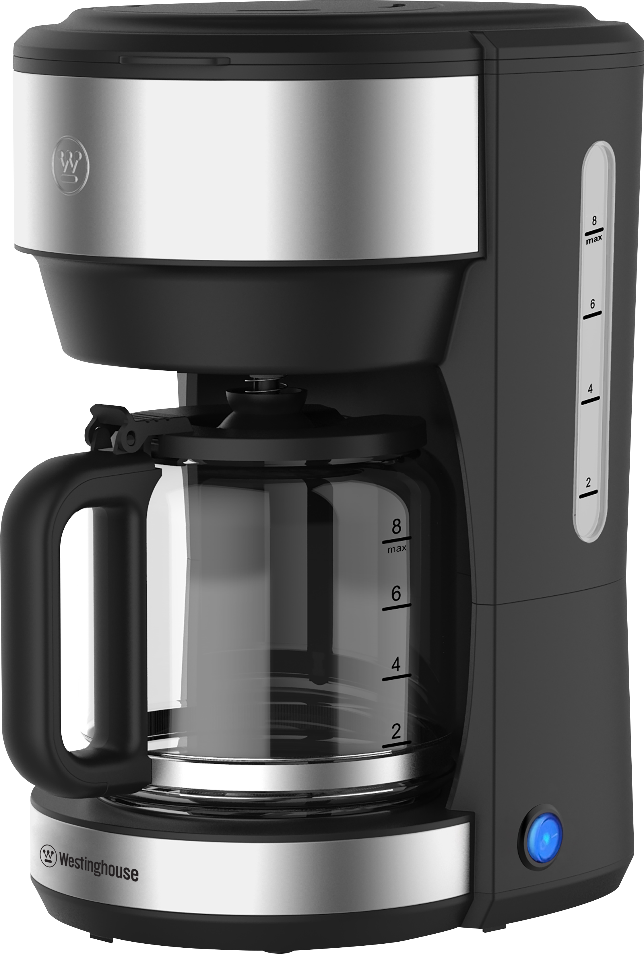 Westinghouse Basic Máquina de café - Cafetera de filtro - Acero inoxidable