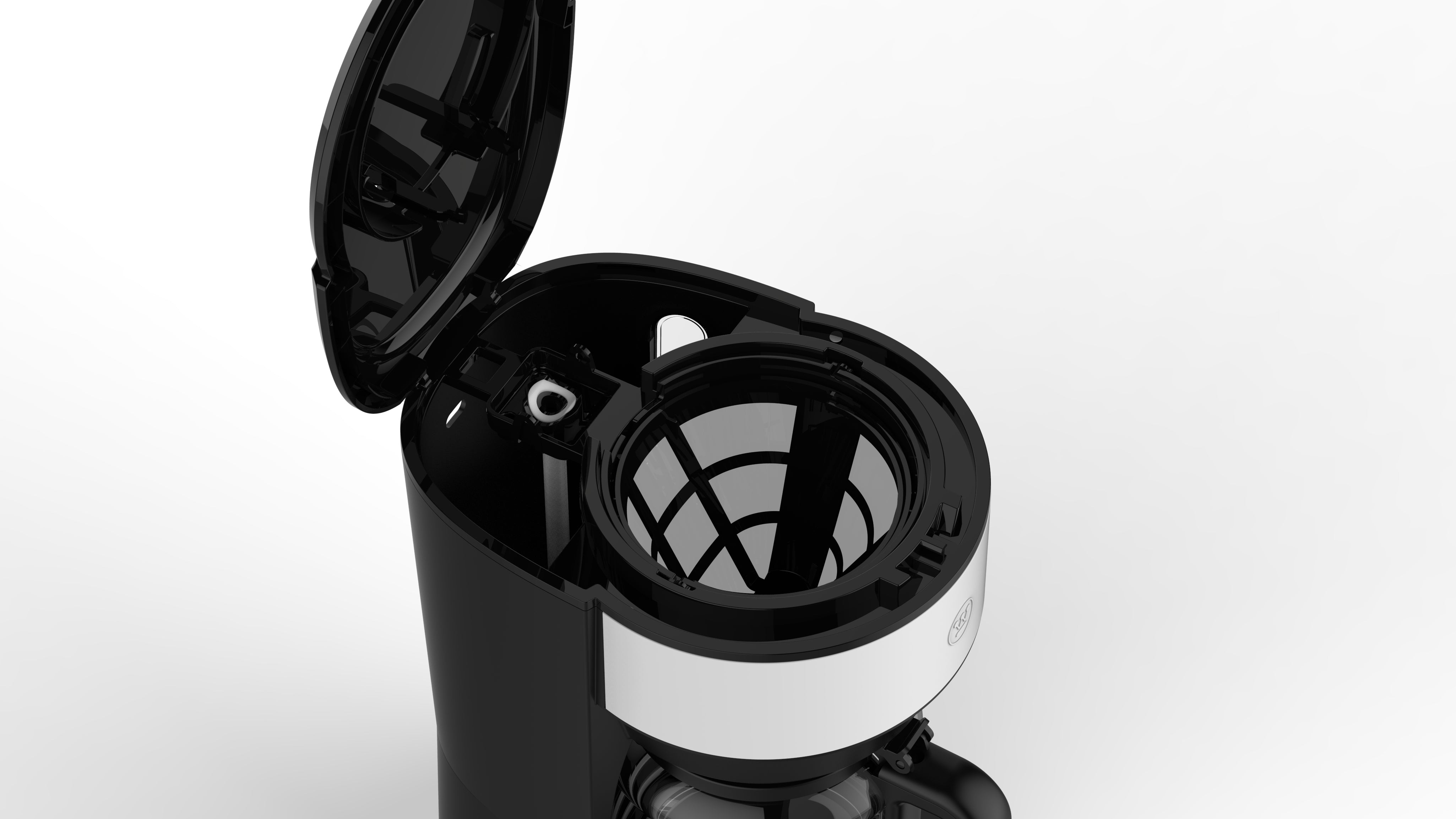 Westinghouse Basic Máquina de café - Cafetera de filtro - Blanco