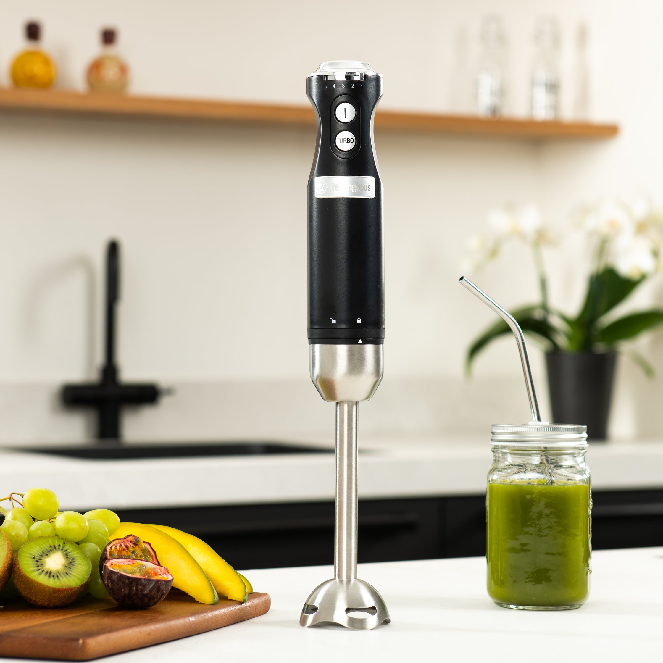 Westinghouse Retro Stabmixer - Schwarz