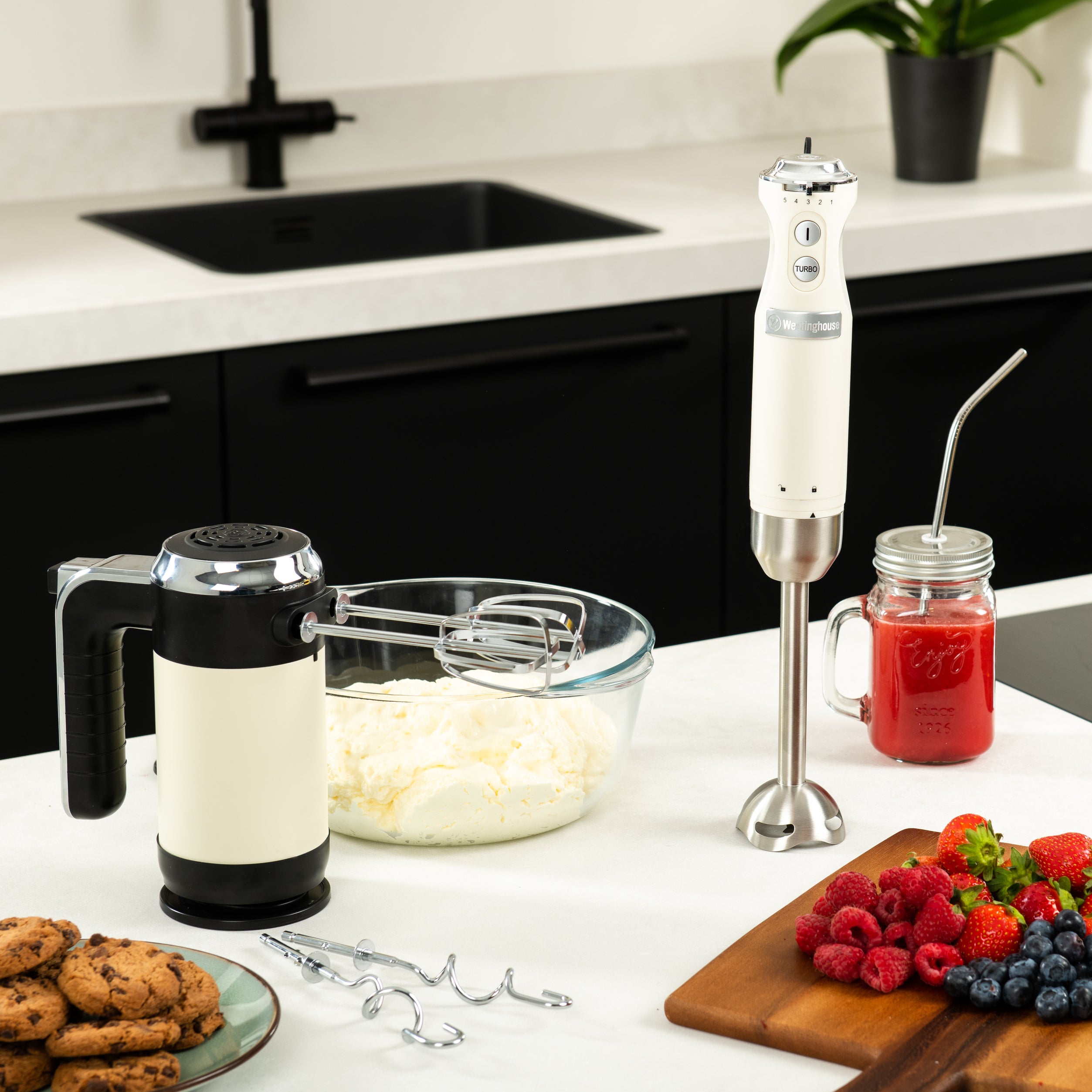 Retro Serie - Hand Blender - 600W - White