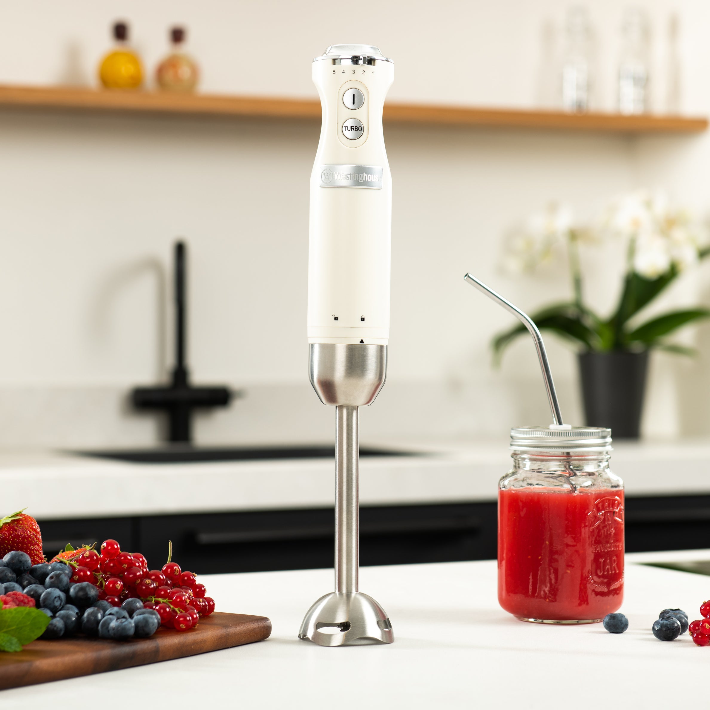 Retro Serie - Hand Blender - 600W - White