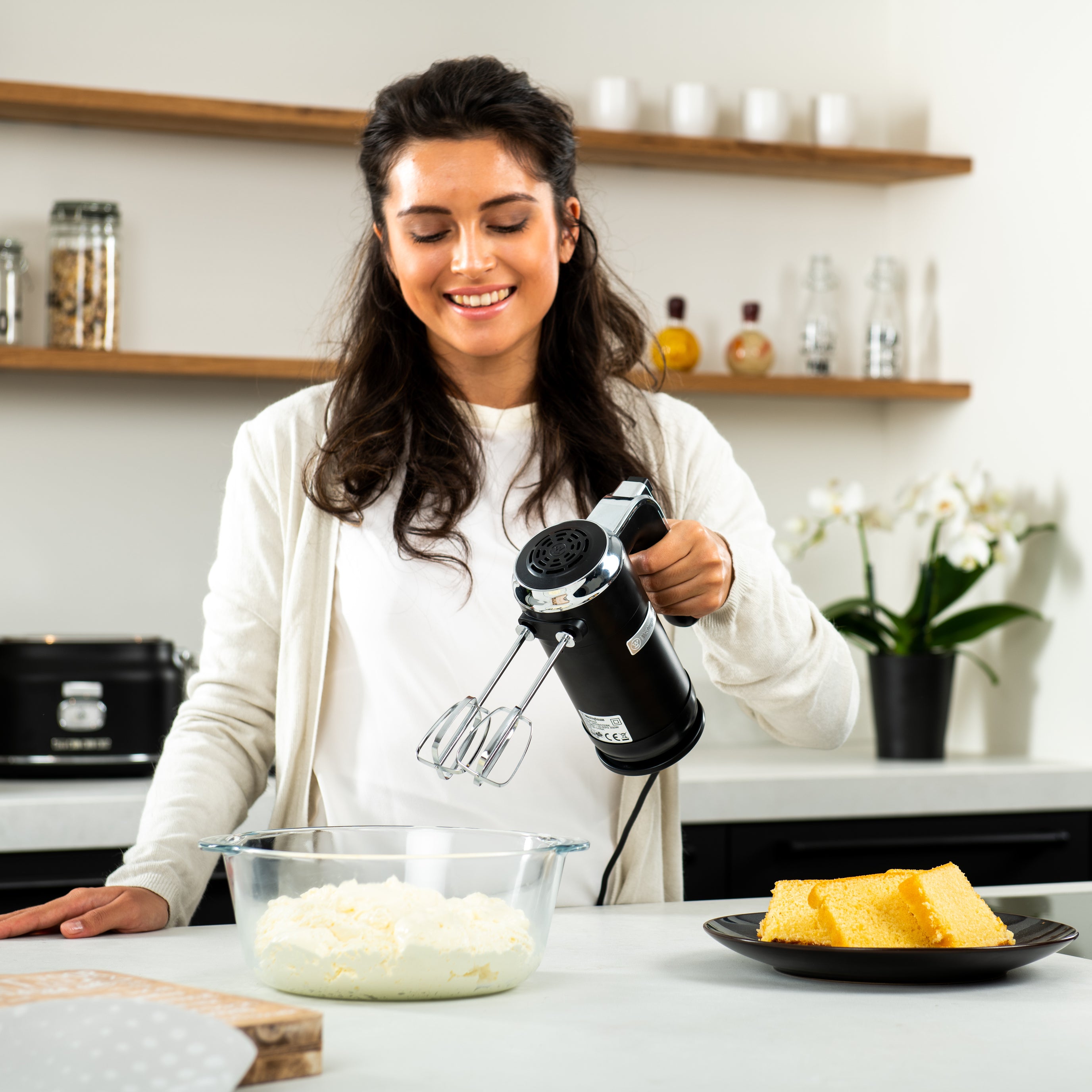 Retro Serie - Hand Mixer - 350W - Black