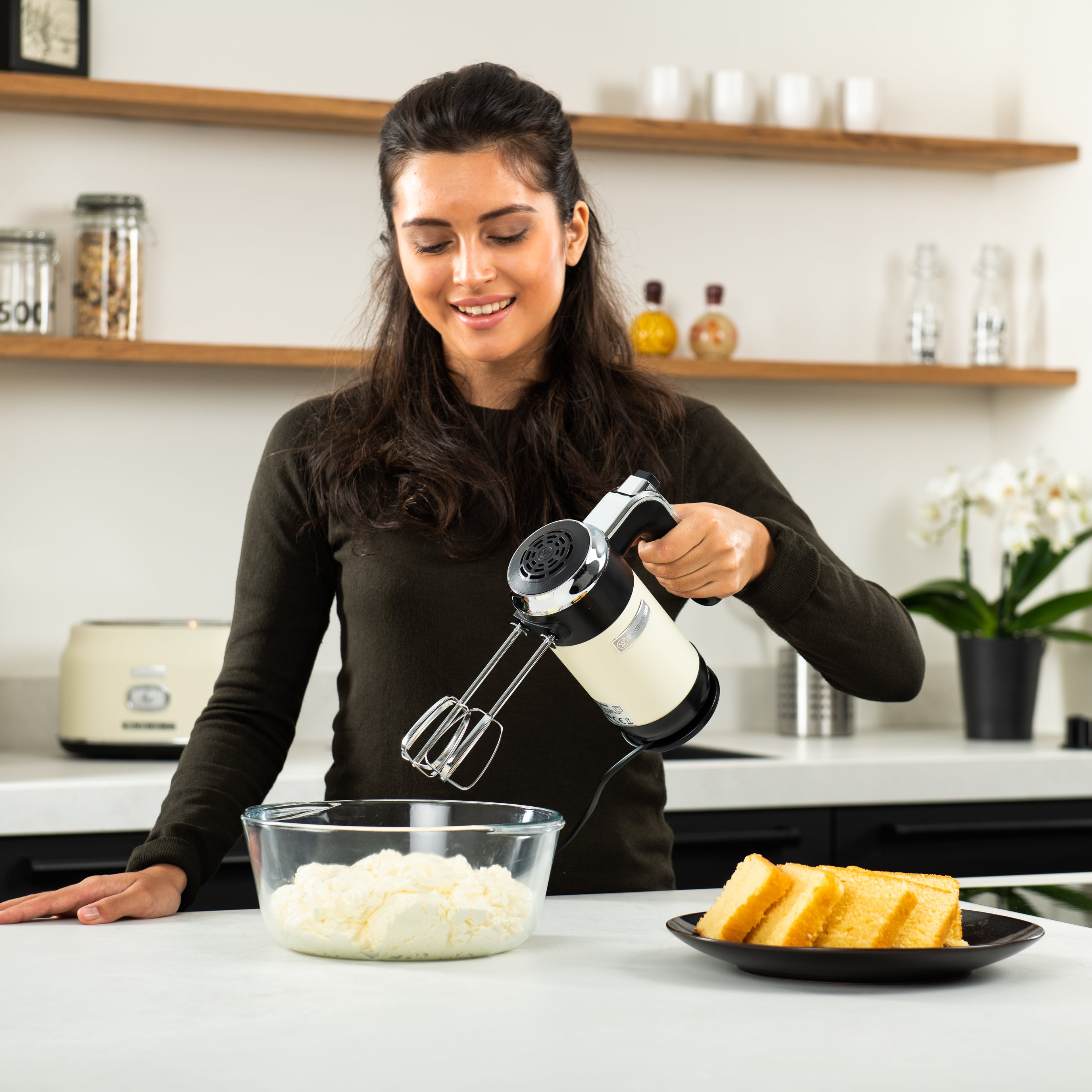 Retro Serie - Hand Mixer - 350W - White