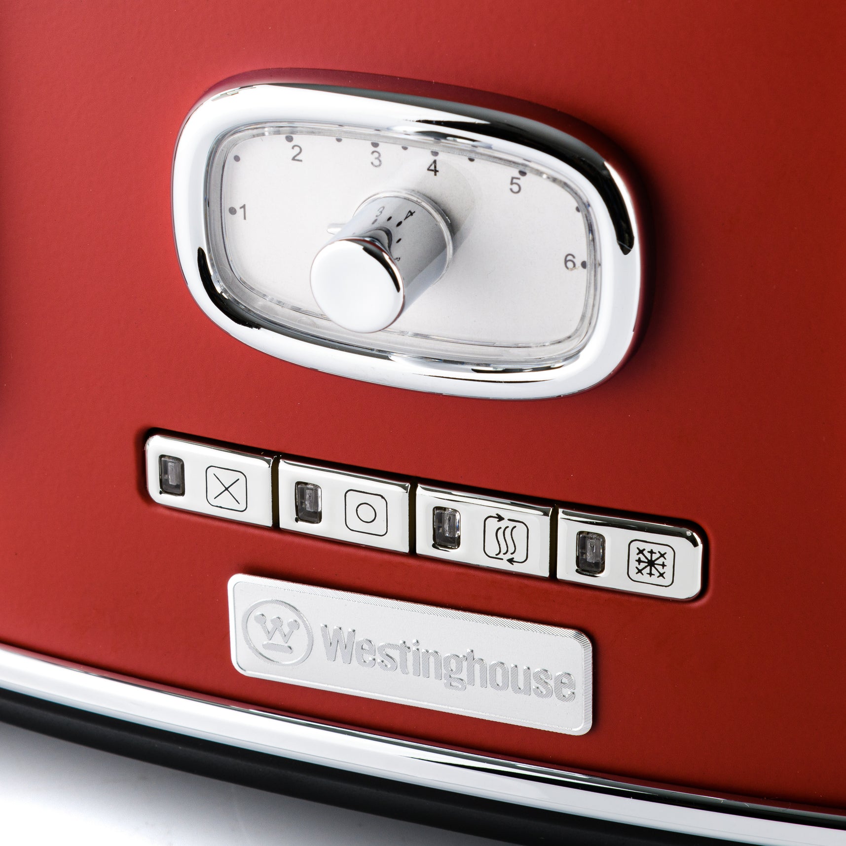 Retro Serie - 4 Slice Toaster - 1750W - Red