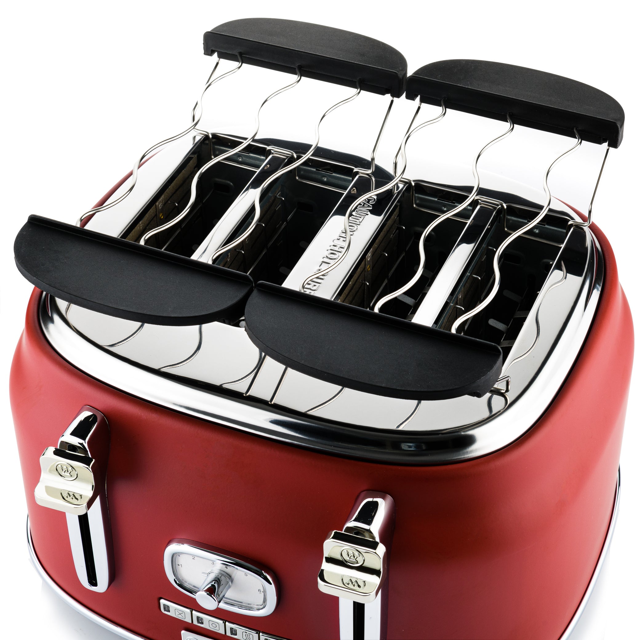 Retro Serie - 4 Slice Toaster - 1750W - Red