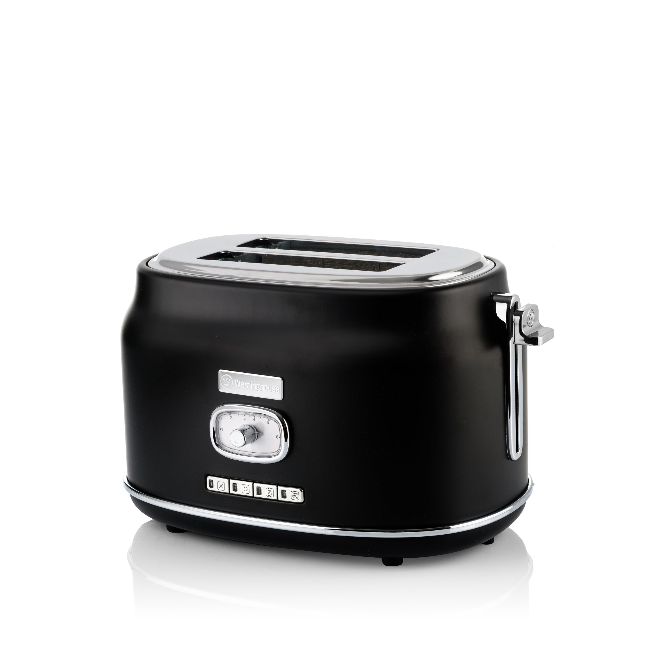 Westinghouse Retro Toaster - 2 Scheiben - Schwarz