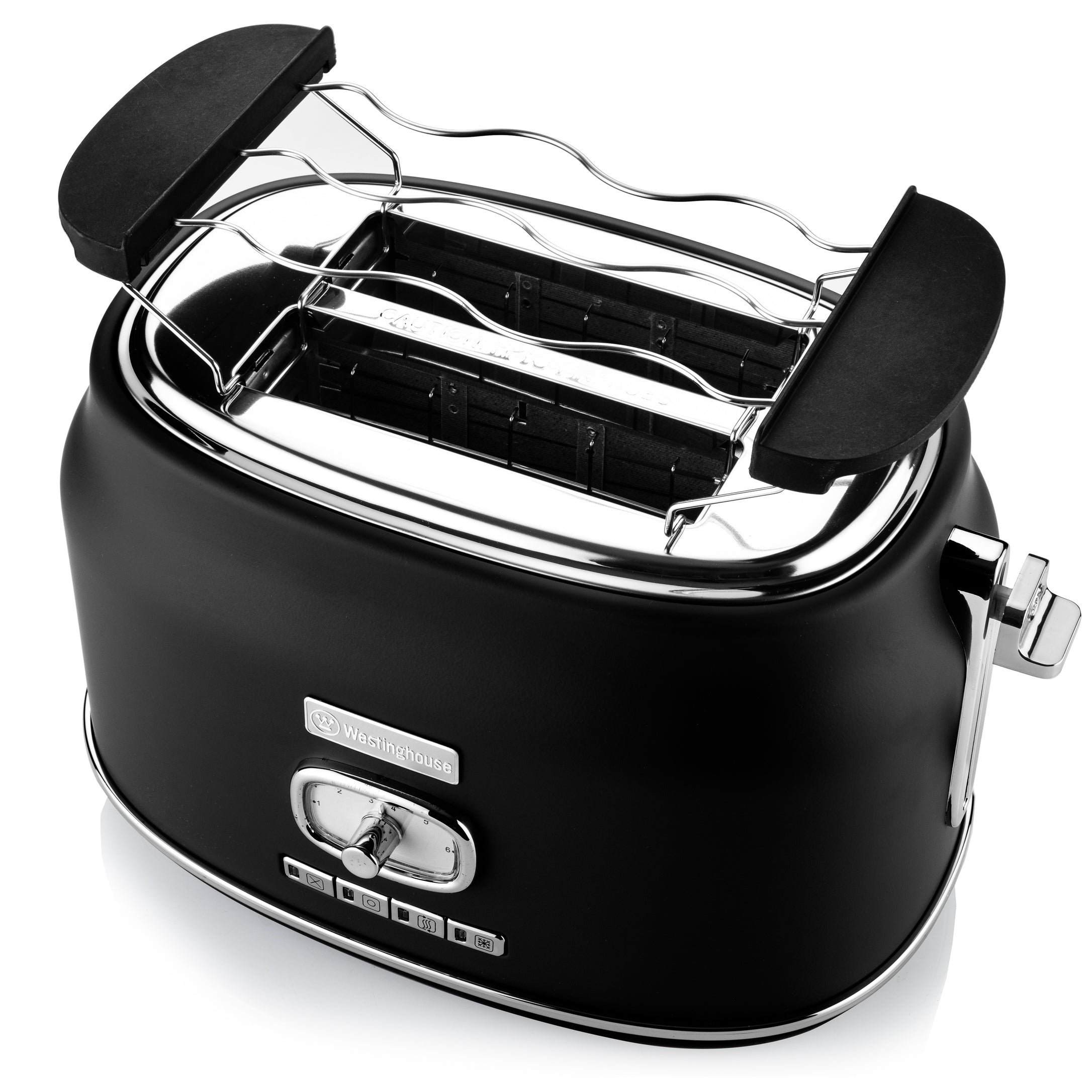 Westinghouse Retro Toaster - 2 Scheiben - Schwarz