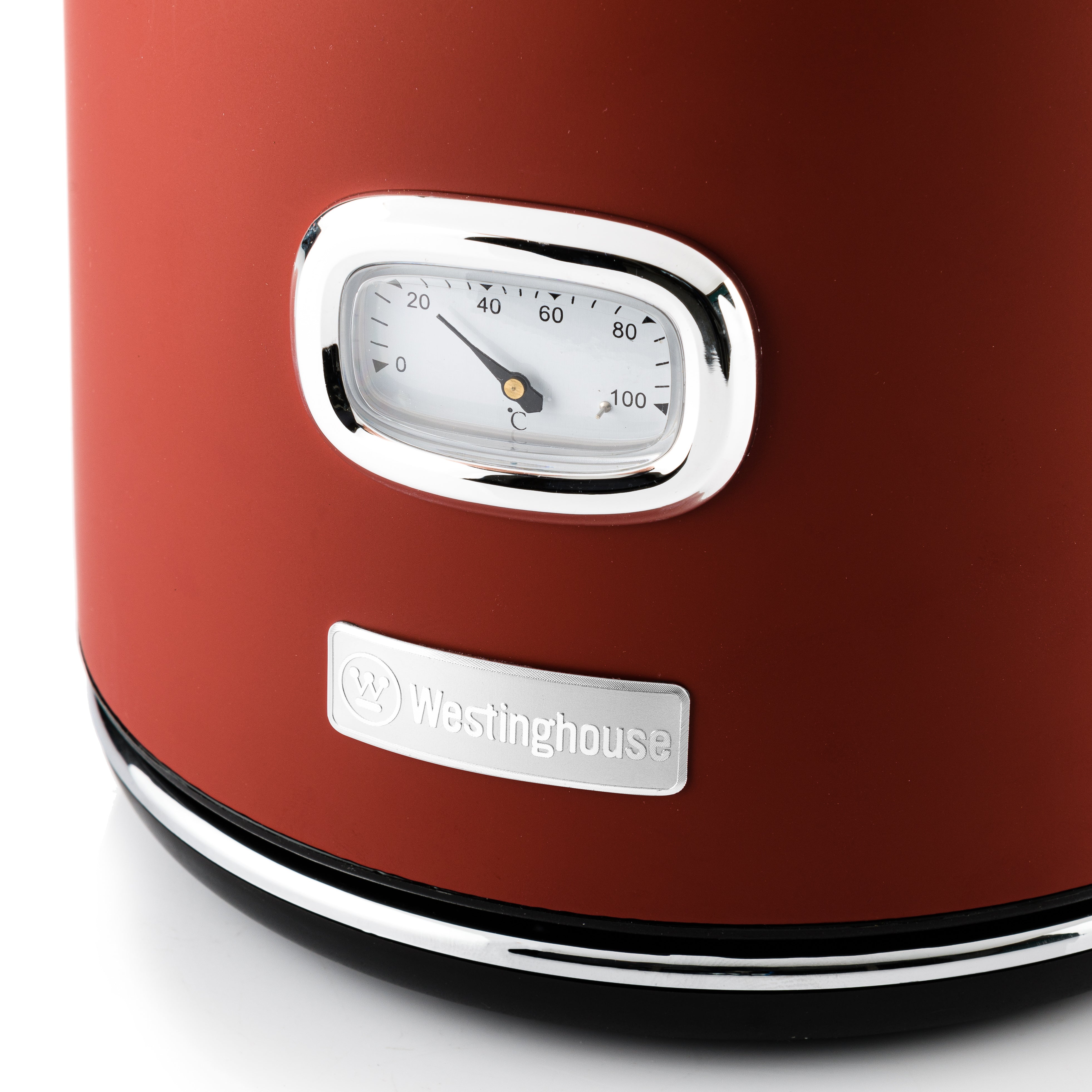 Westinghouse Retro Wasserkocher - 1,7 Liter - Rot