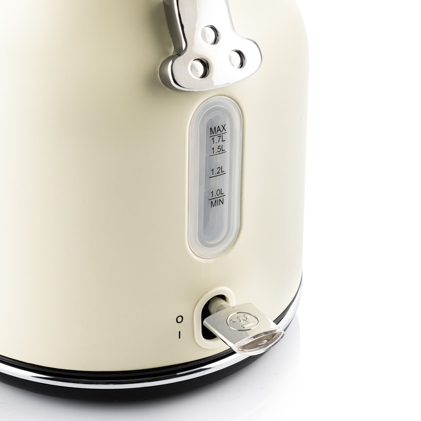 Westinghouse Retro Wasserkocher - 1,7 Liter - Weiß (Creme)
