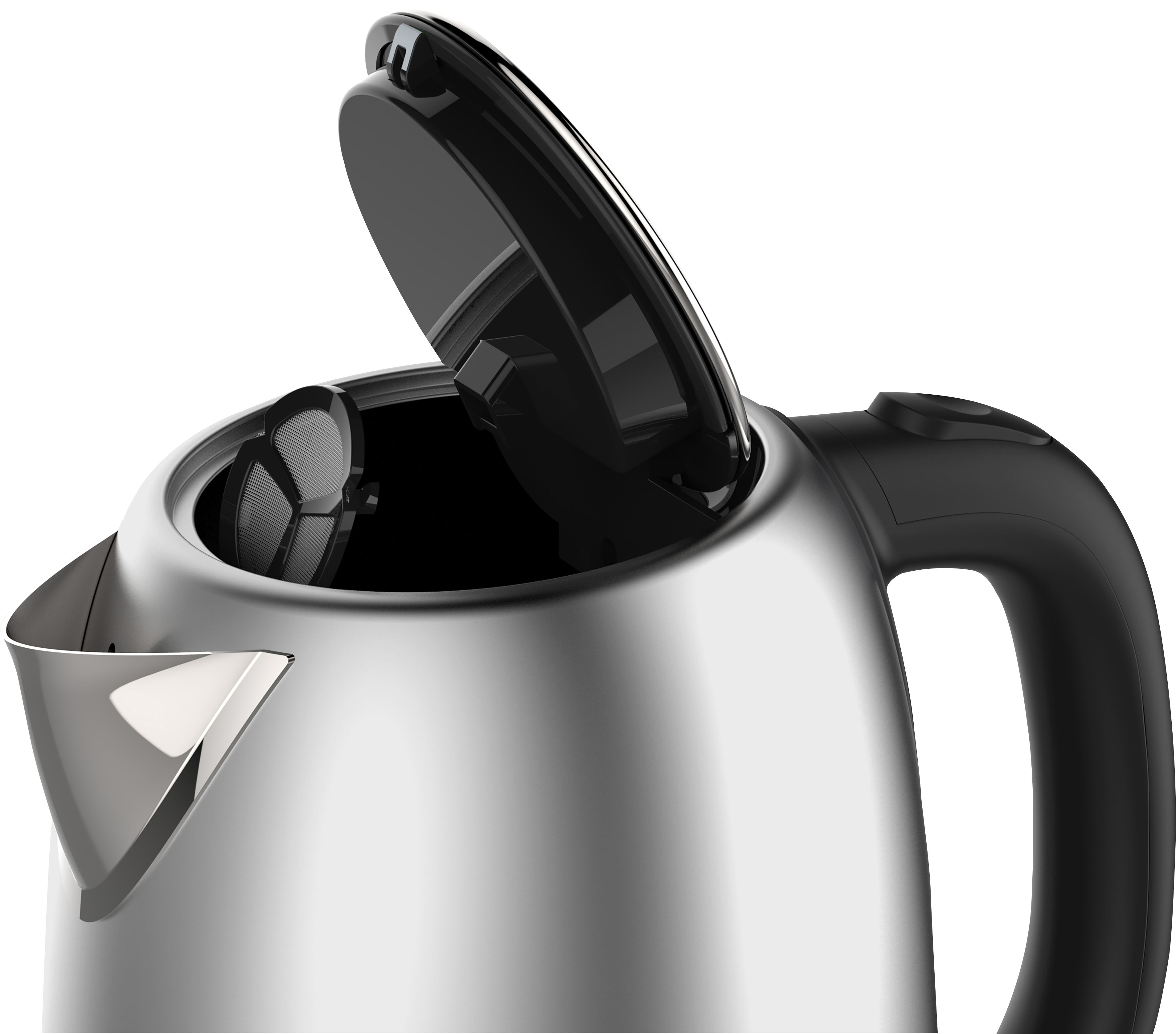 Basic Serie - Electric Kettle - Stainless Steel - 1,7L