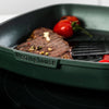 Westinghouse Pannenset - Performance Series - Wokpan 28cm + Grillpan 28cm - Groen - Geschikt voor alle warmtebronnen inclusief inductie