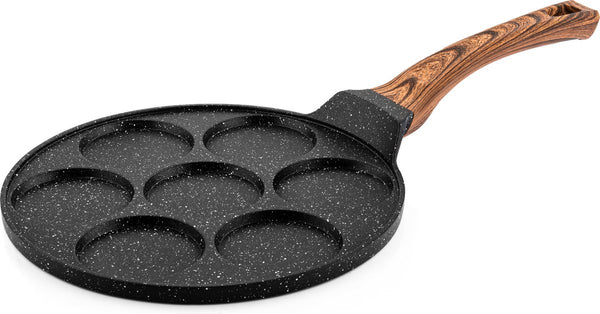 Black Marble Wood Serie - Pancakepan - Ø26 cm - Ø28 cm