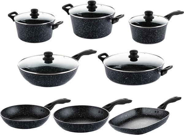 Bundel - Black Marble Serie - 8pcs