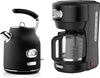 Westinghouse - Retro Series - Waterkoker + Koffiezetapparaat - Koffiefilter - combinatiedeal - Zwart