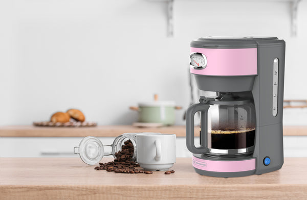 Retro Serie - Coffee Maker - 1000W - 1,25L - Pink