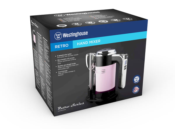 Retro Serie - Hand Mixer - 350W - Pink