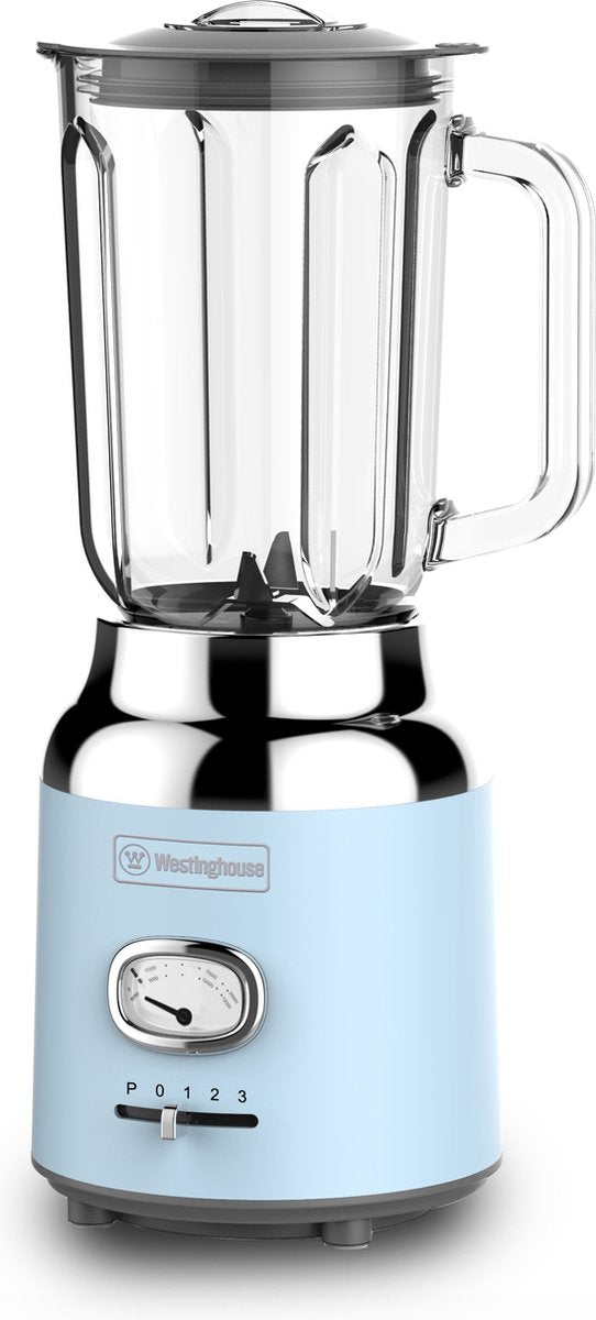 Retro Serie - Food Blender - 600W - 1,5L - Blue