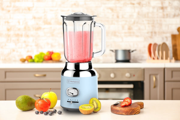 Retro Serie - Food Blender - 600W - 1,5L - Blue