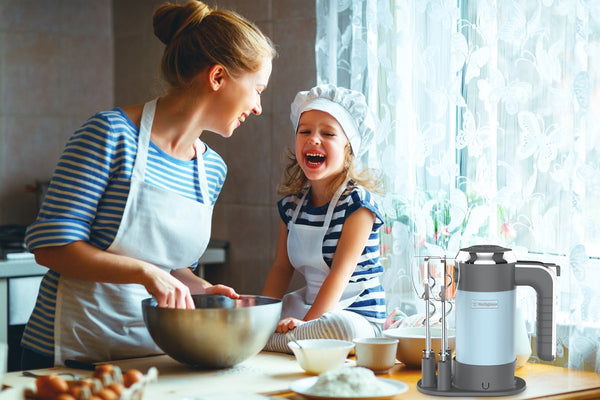 Retro Serie - Hand Mixer - 350W - Blue