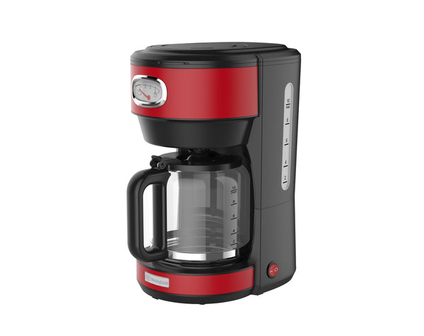Retro Serie - Coffee Maker - 1000W - 1,25L - Red