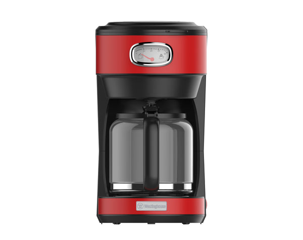 Retro Serie - Coffee Maker - 1000W - 1,25L - Red